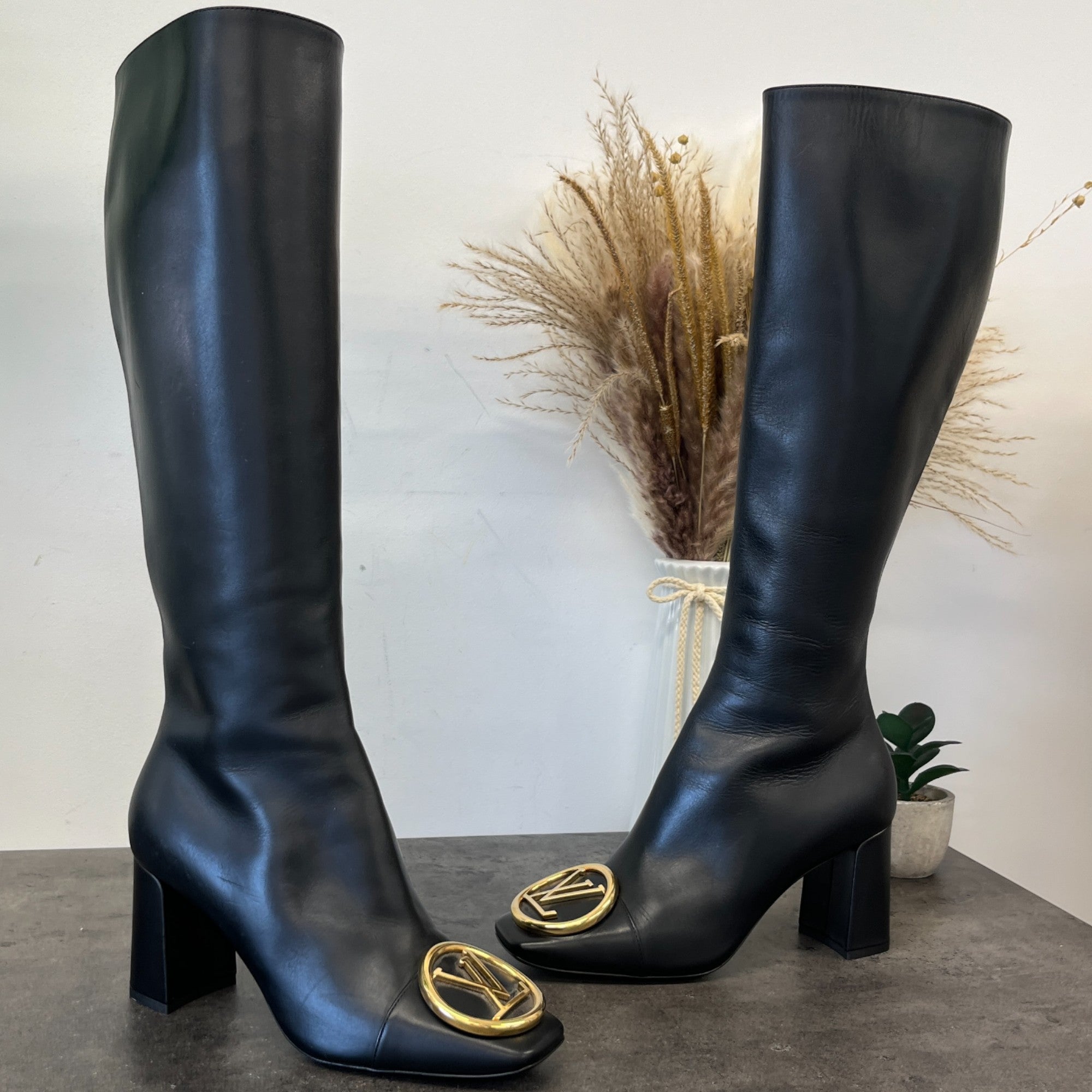 Women's Madeleine Knee High Boots Black Size EU 36 / UK 3