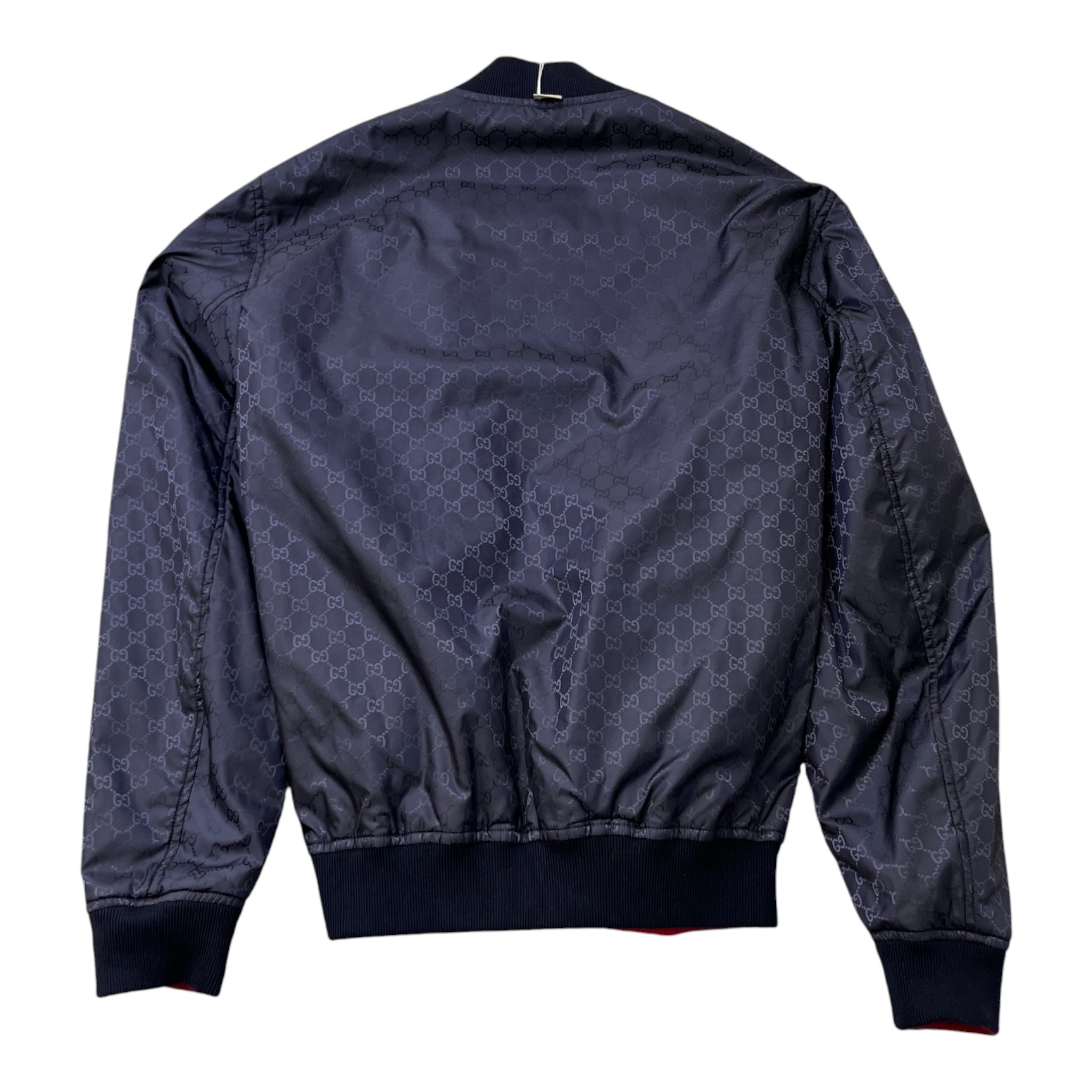 Men's Monogram Reversible Jacket Navy Size IT 46 / S