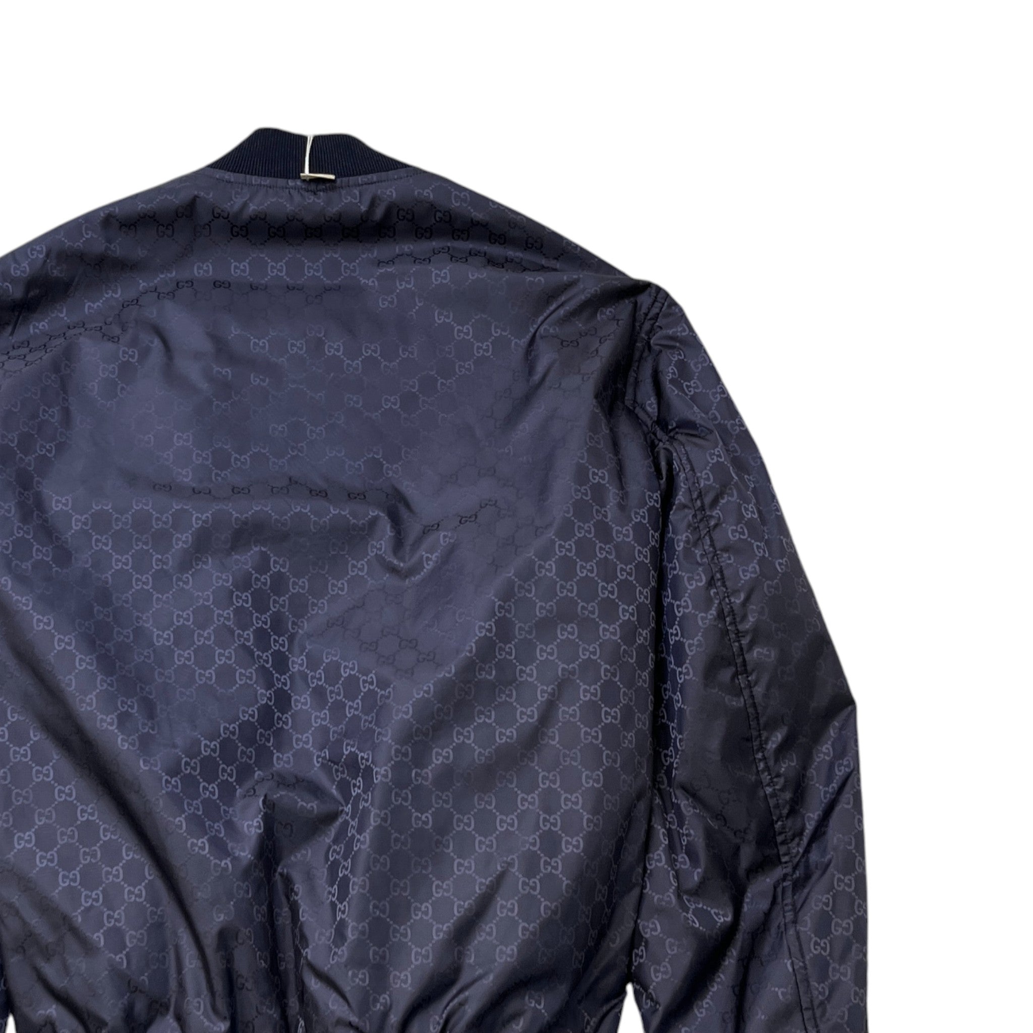 Men's Monogram Reversible Jacket Navy Size IT 46 / S