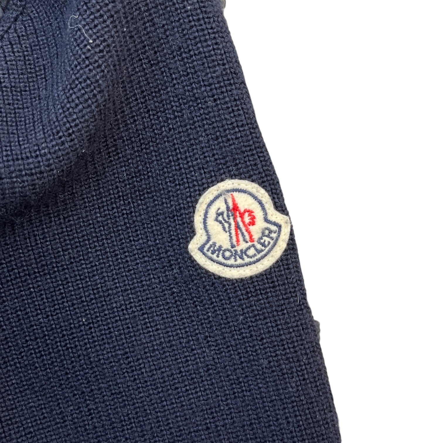 Men's Maglione Tricot Jacket Navy Size L