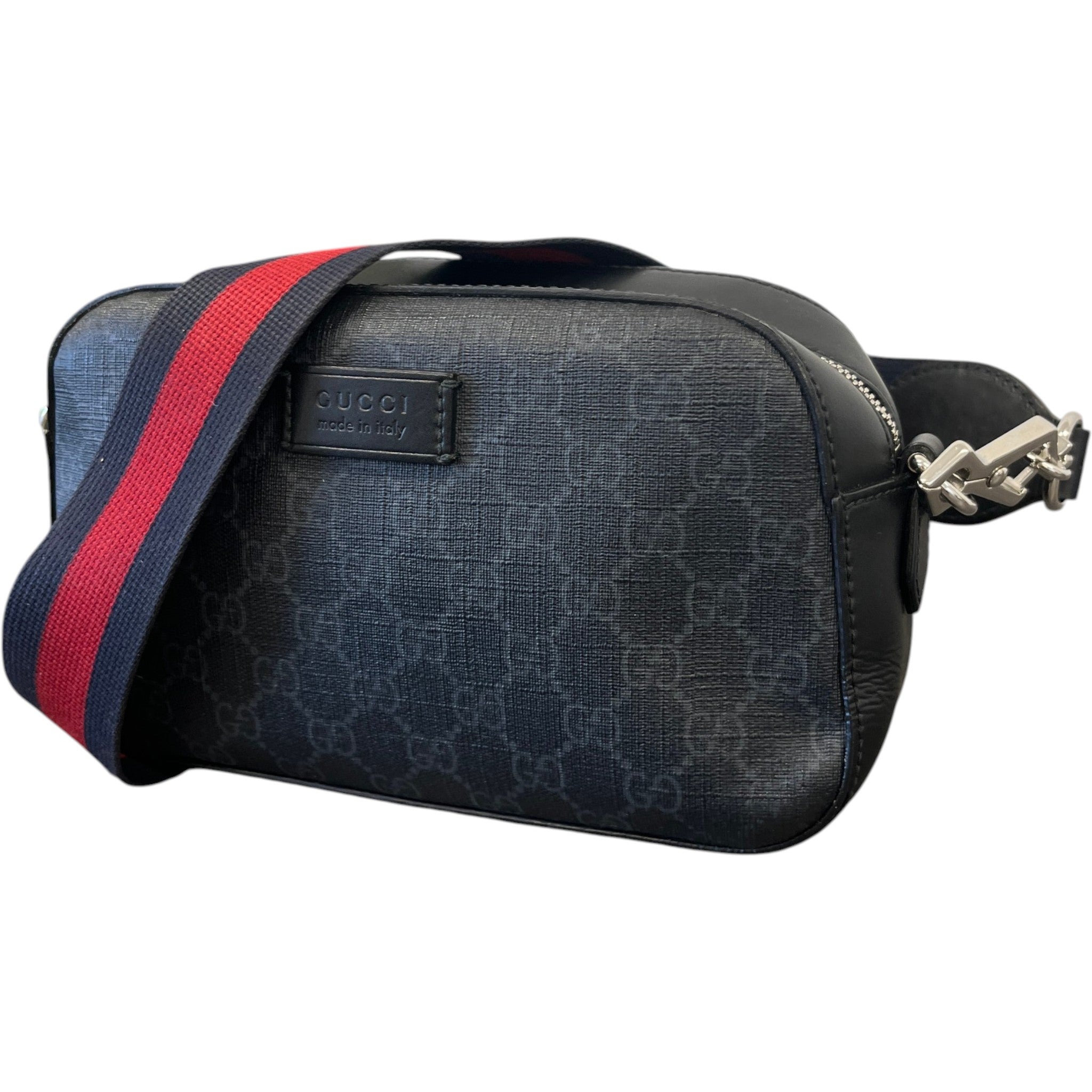 Men's Gg Supreme Belt Bag Black