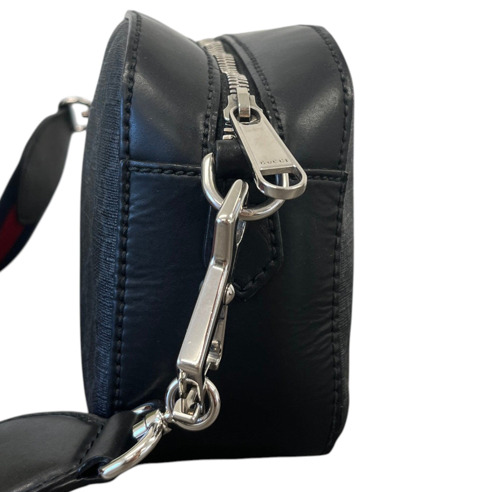 Men's Gg Supreme Belt Bag Black