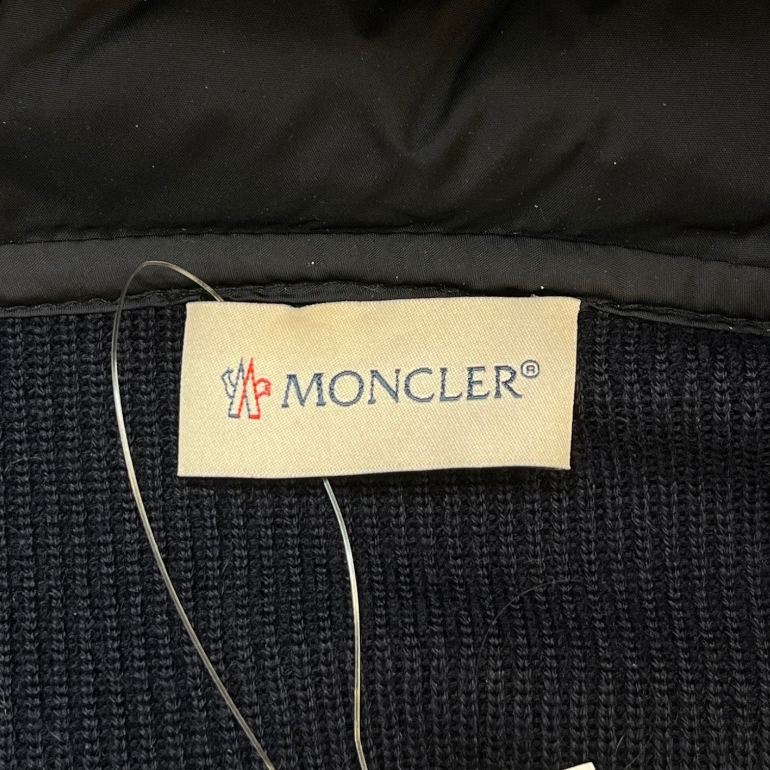 Men's Maglione Tricot Jacket Navy Size L