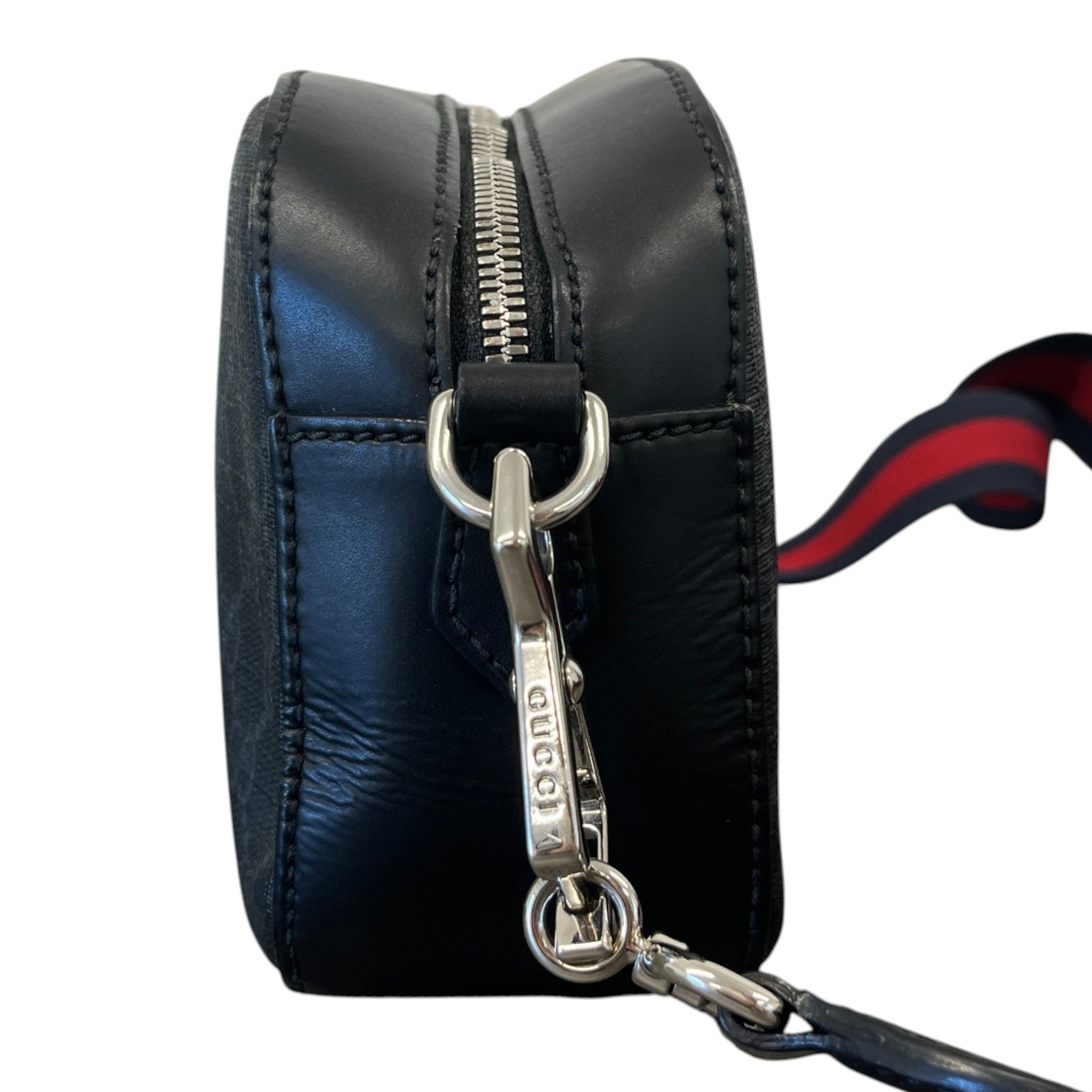 Men's Gg Supreme Belt Bag Black