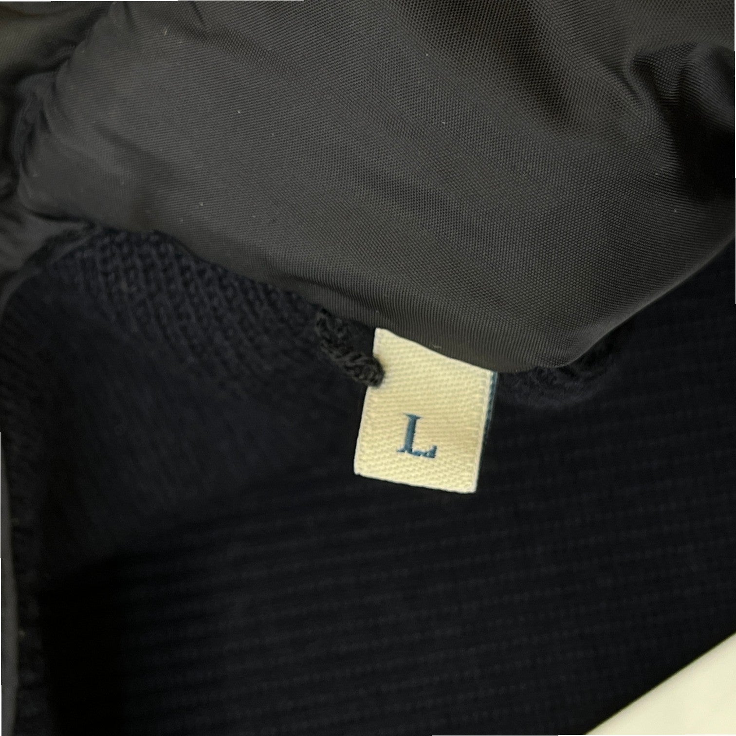 Men's Maglione Tricot Jacket Navy Size L