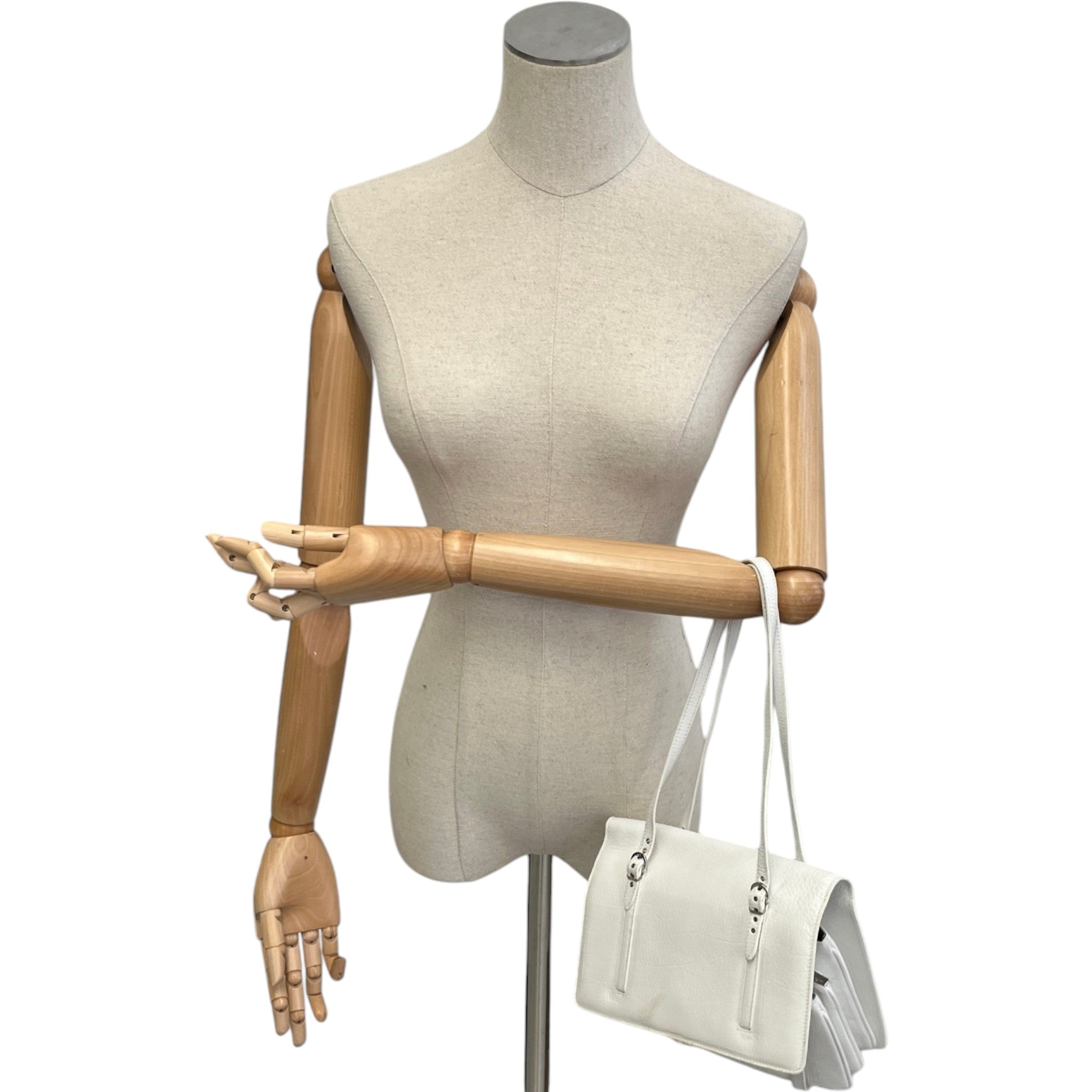 Women's Salvatore Shoulder Bag White