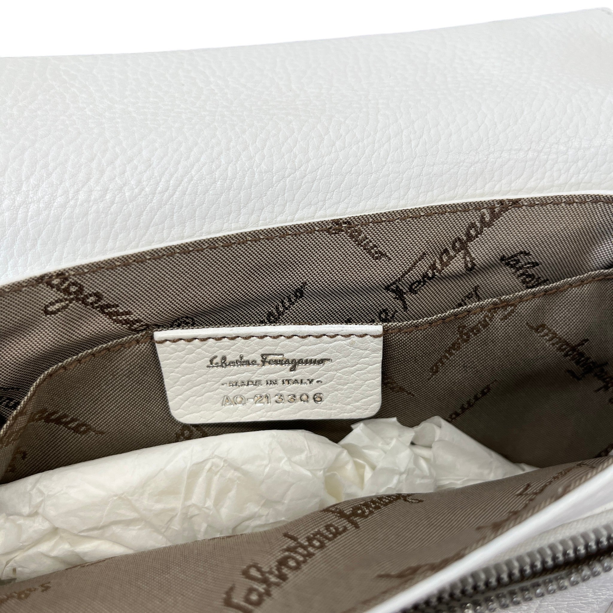 Women's Salvatore Shoulder Bag White