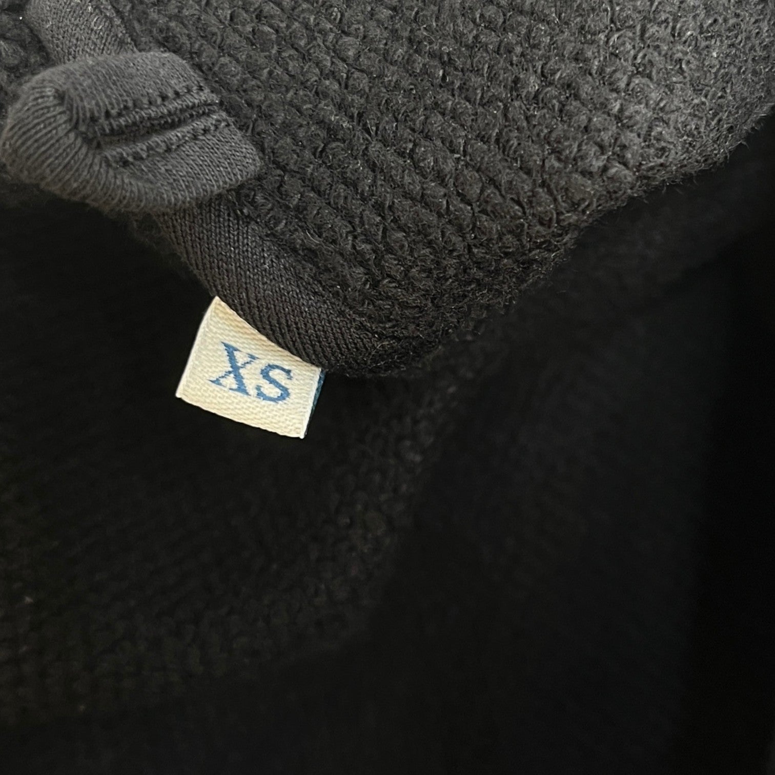 Men's Maglia Hoodie Black Size XS