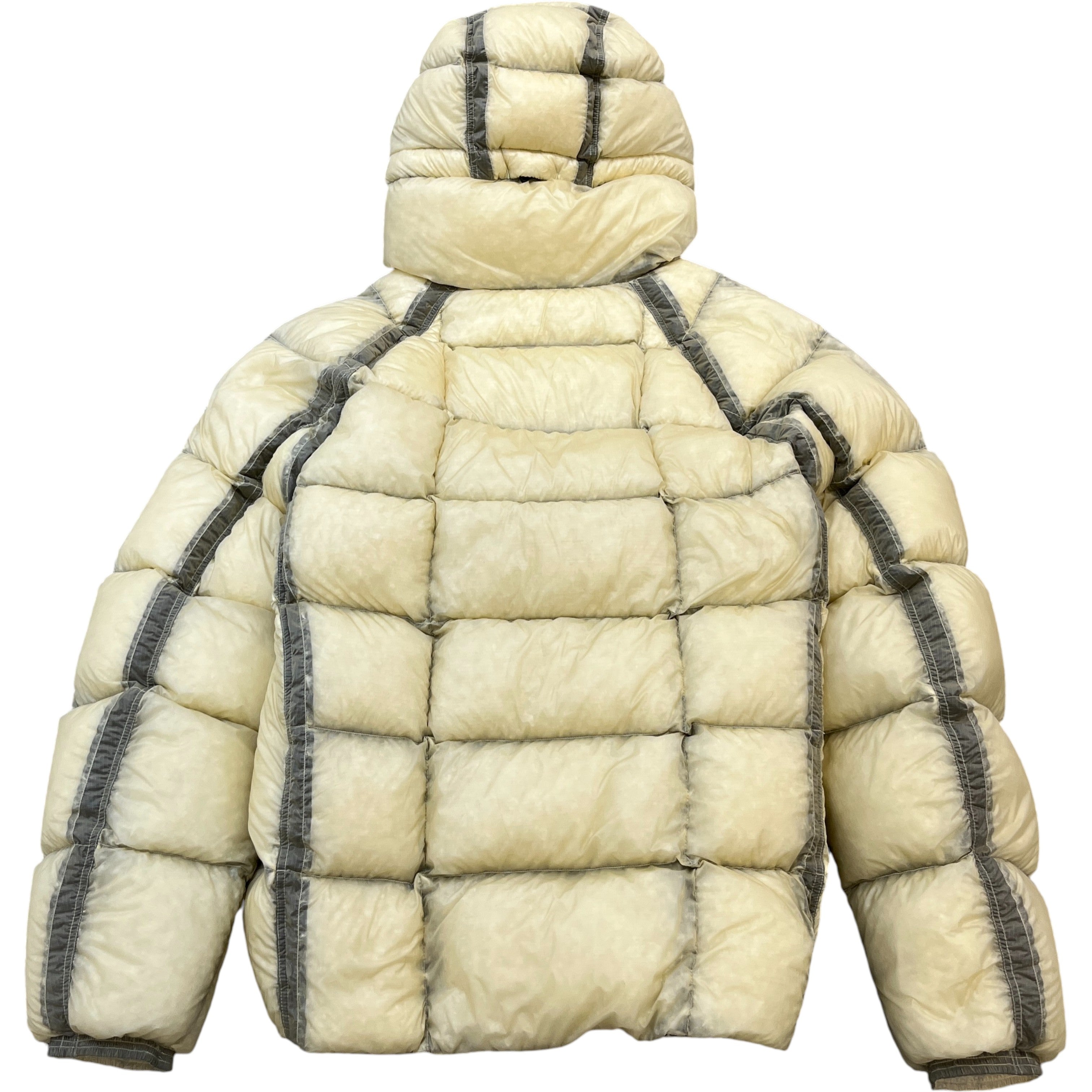 Men's D.D Shell Lens Down Jacket Cream Size M