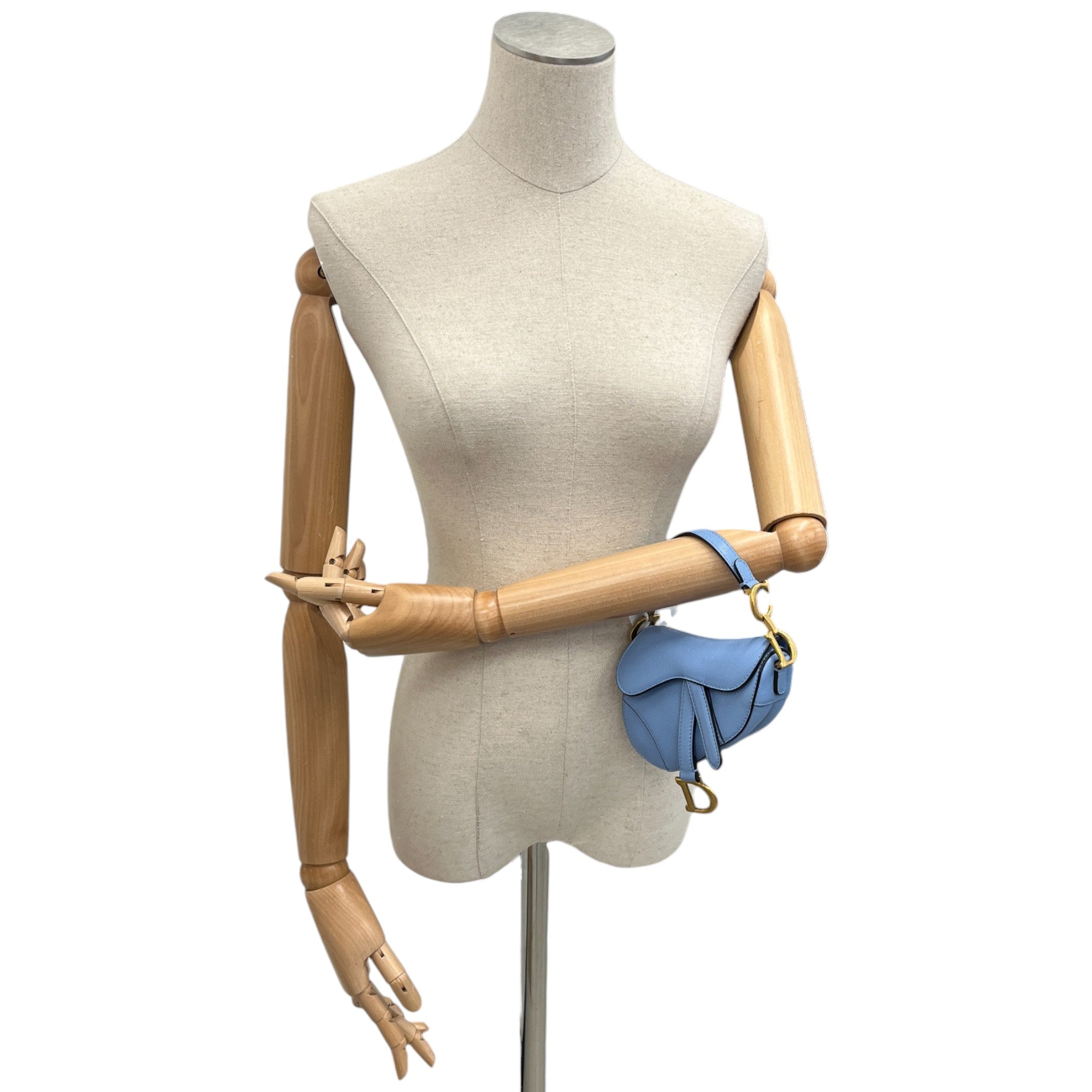 Women's Micro Saddle Handbag Blue