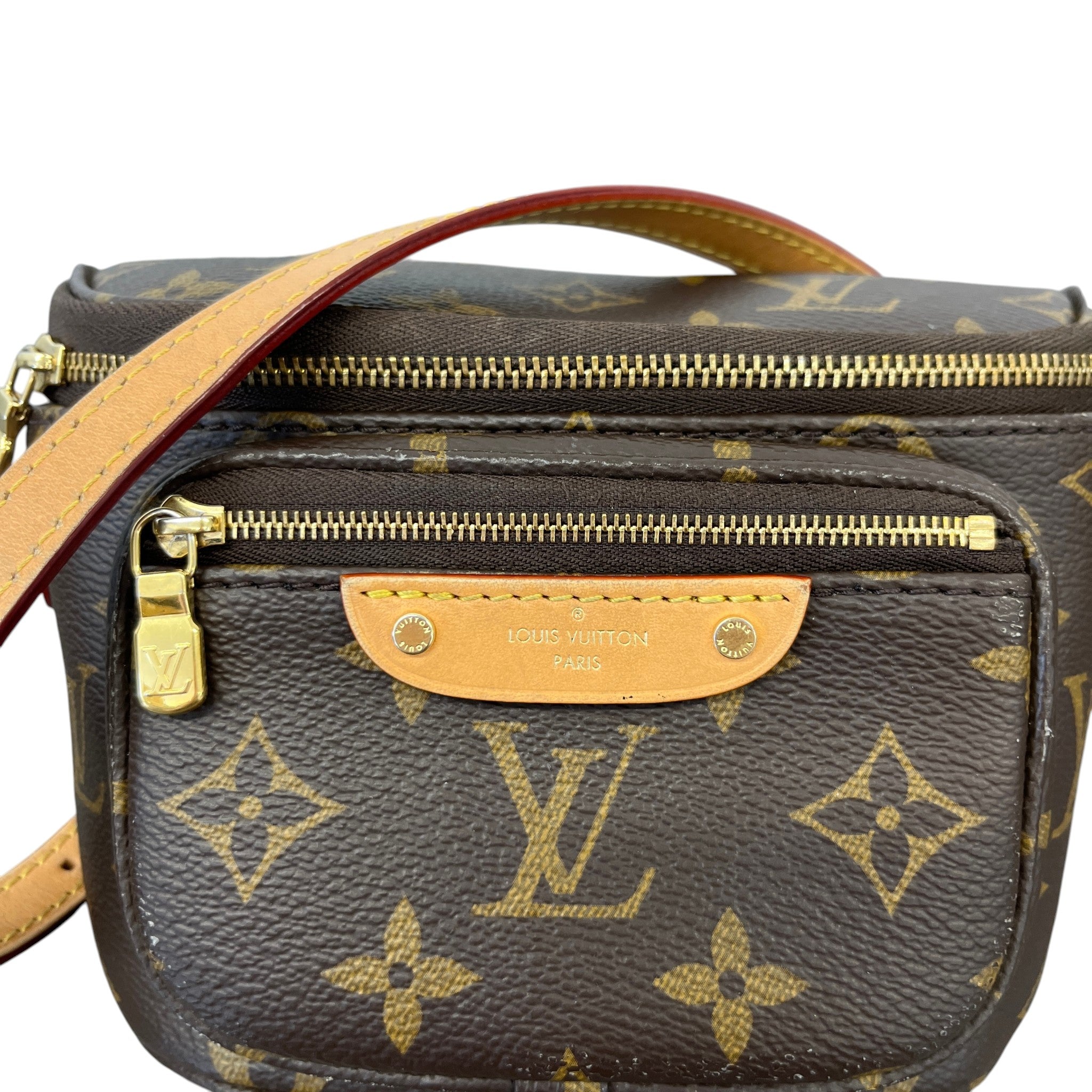 Women's Monogram Mini Bumbag Bag Brown