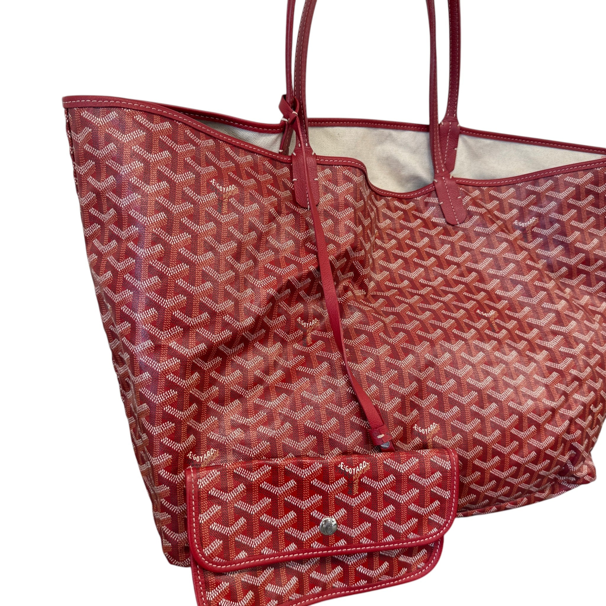 Women's Saint Louis Tote Handbag Red