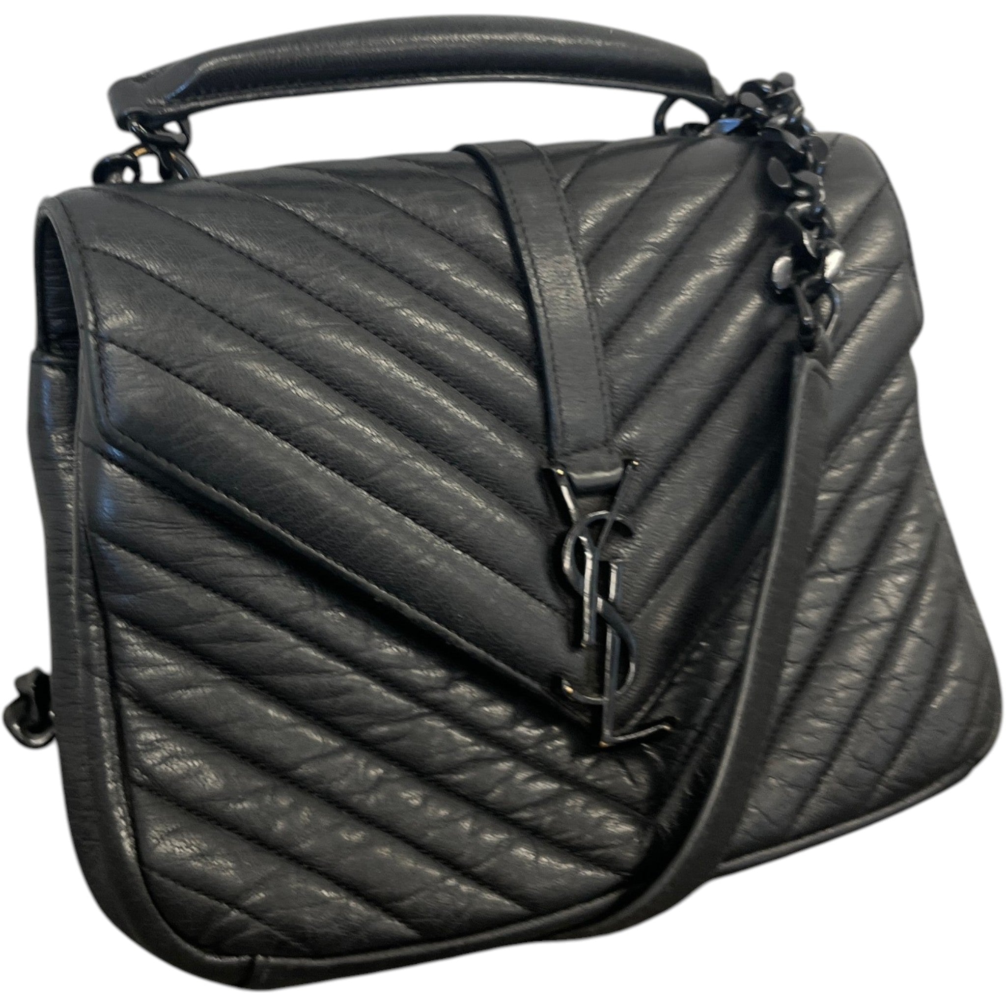 Women's College Medium Handbag Black