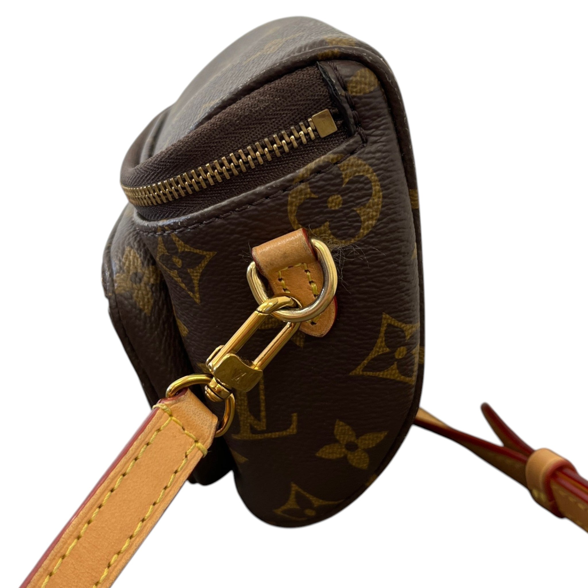 Women's Monogram Mini Bumbag Bag Brown