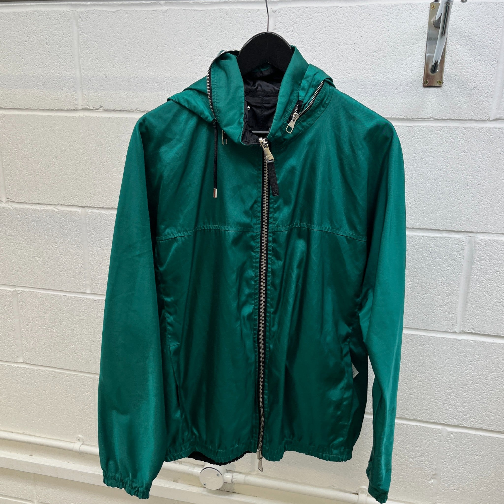 Men's Monogram Reversible Windbreaker Black Size IT 50 / L