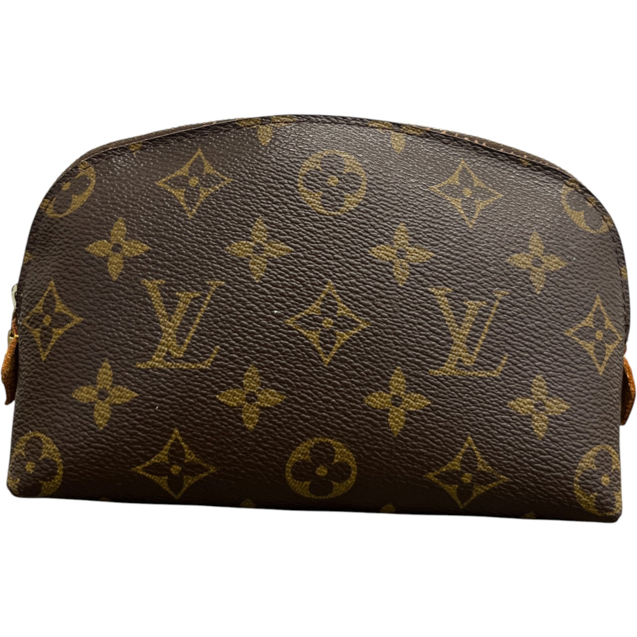 Women's Monogram Canvas Pochette Cosmetic Pouch Brown
