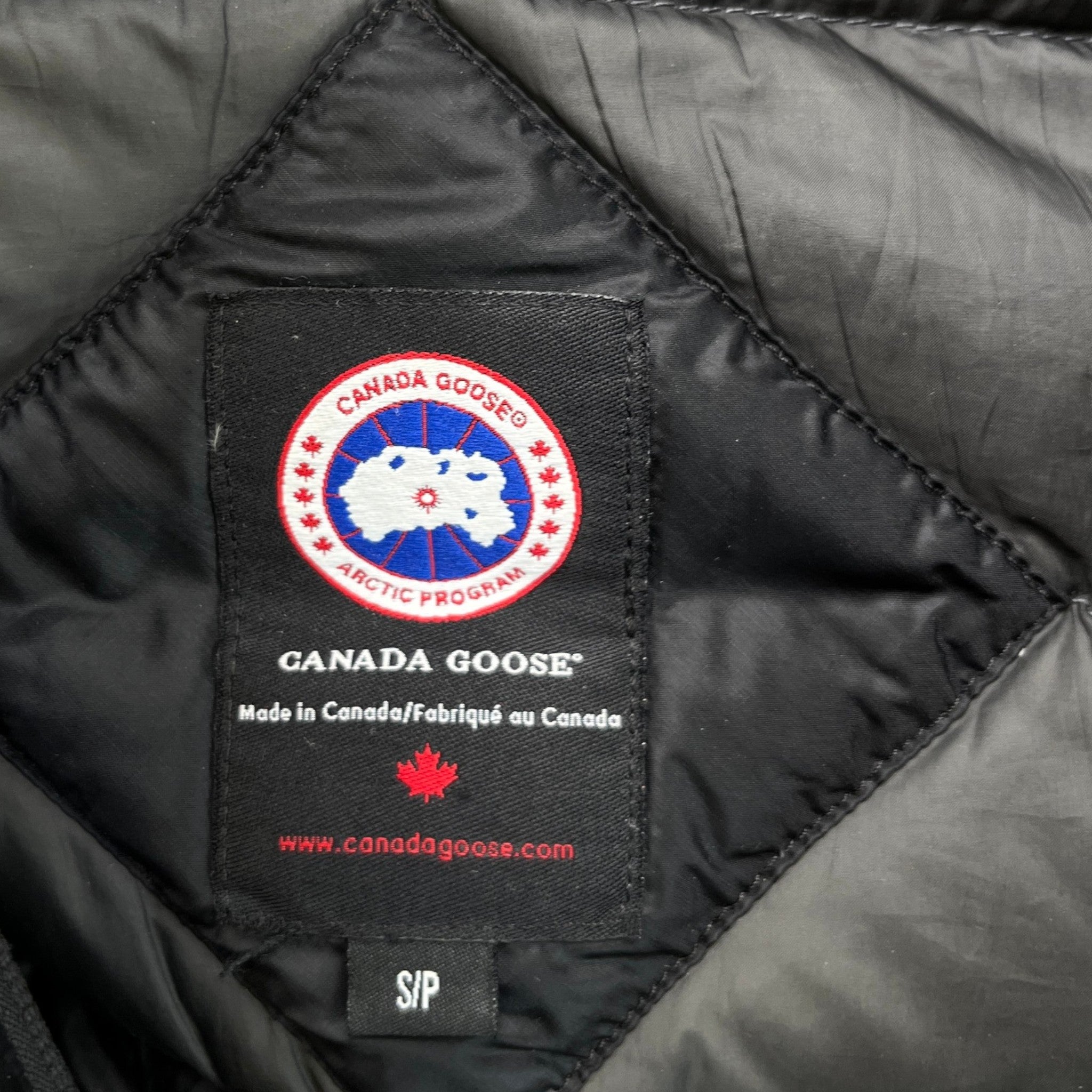 Men's Lodge Down Hoody Down Jacket Black Size S