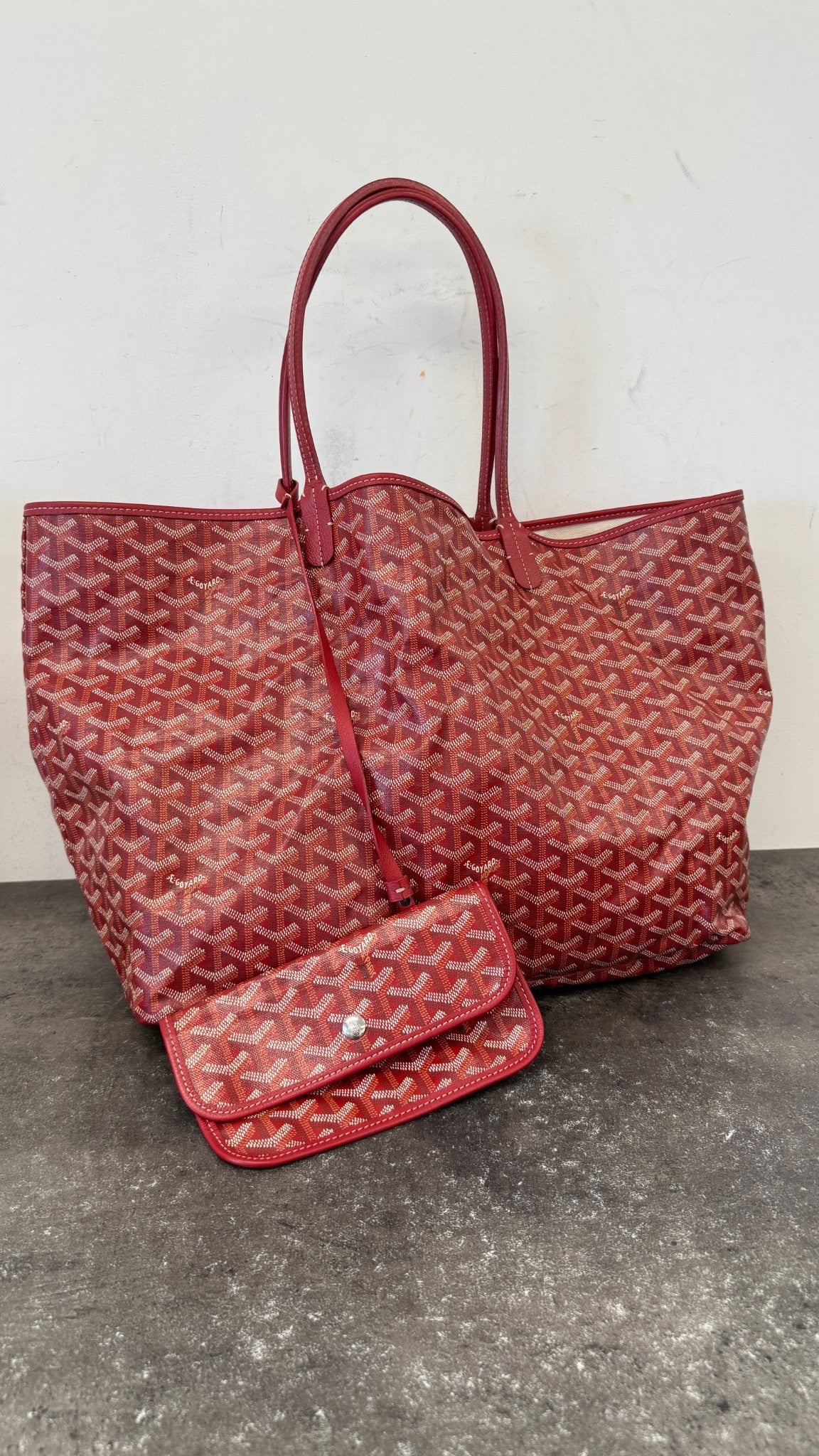 Women's Saint Louis Tote Handbag Red
