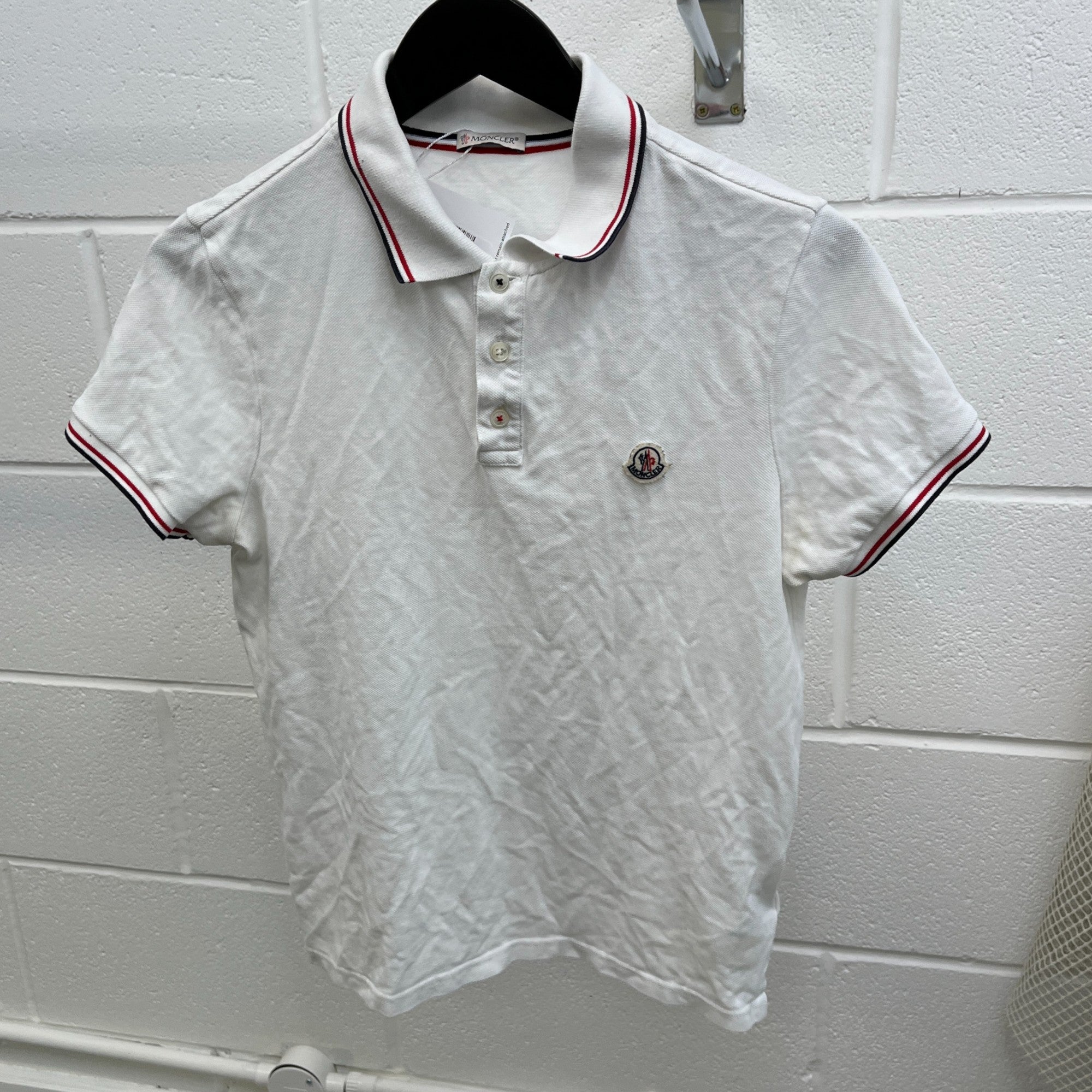 Men's Maglia Polo Shirt White Size S