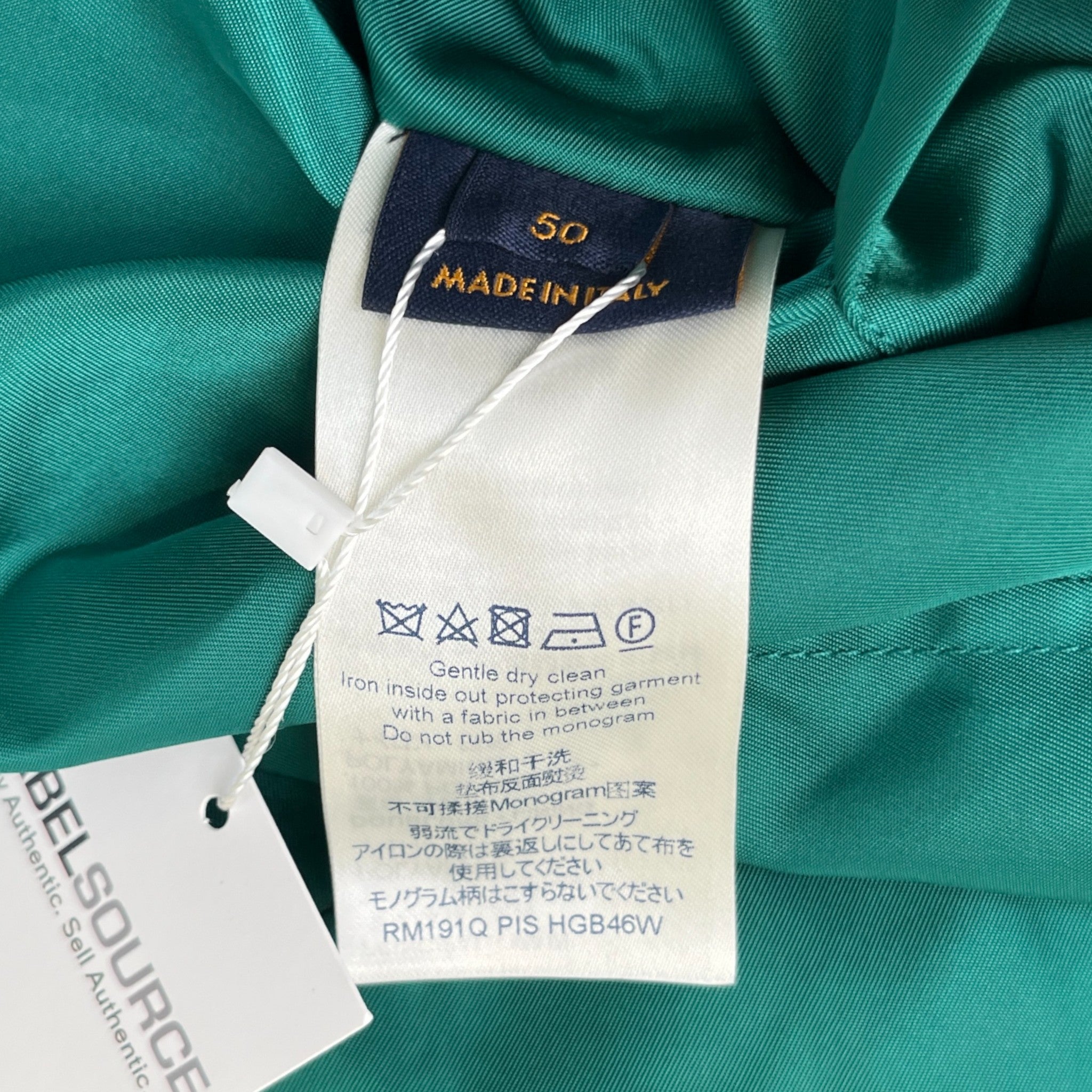 Men's Monogram Reversible Windbreaker Black Size IT 50 / L