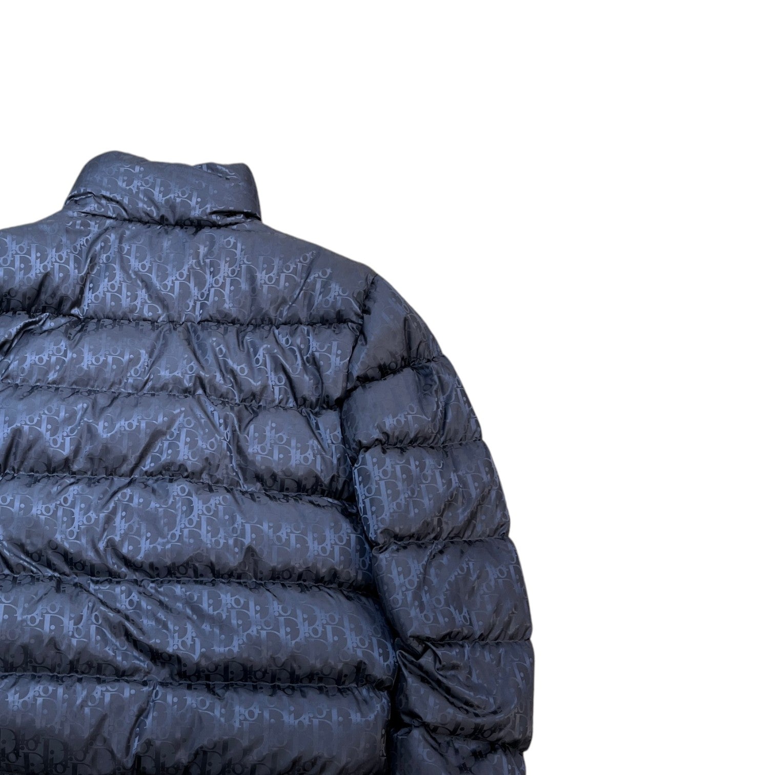 Men's Oblique Down Jacket Navy Size IT 54 / XXL