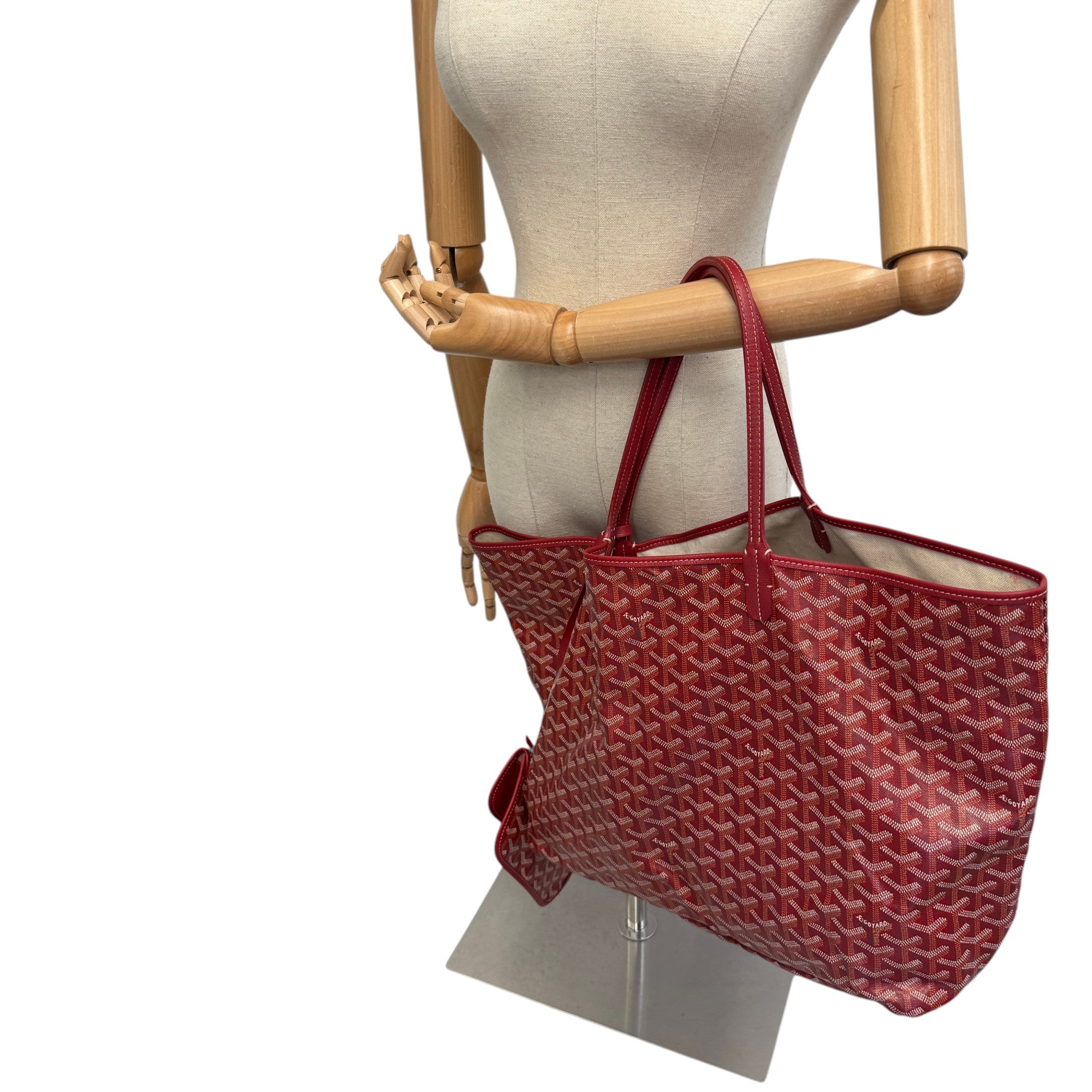 Women's Saint Louis Tote Handbag Red