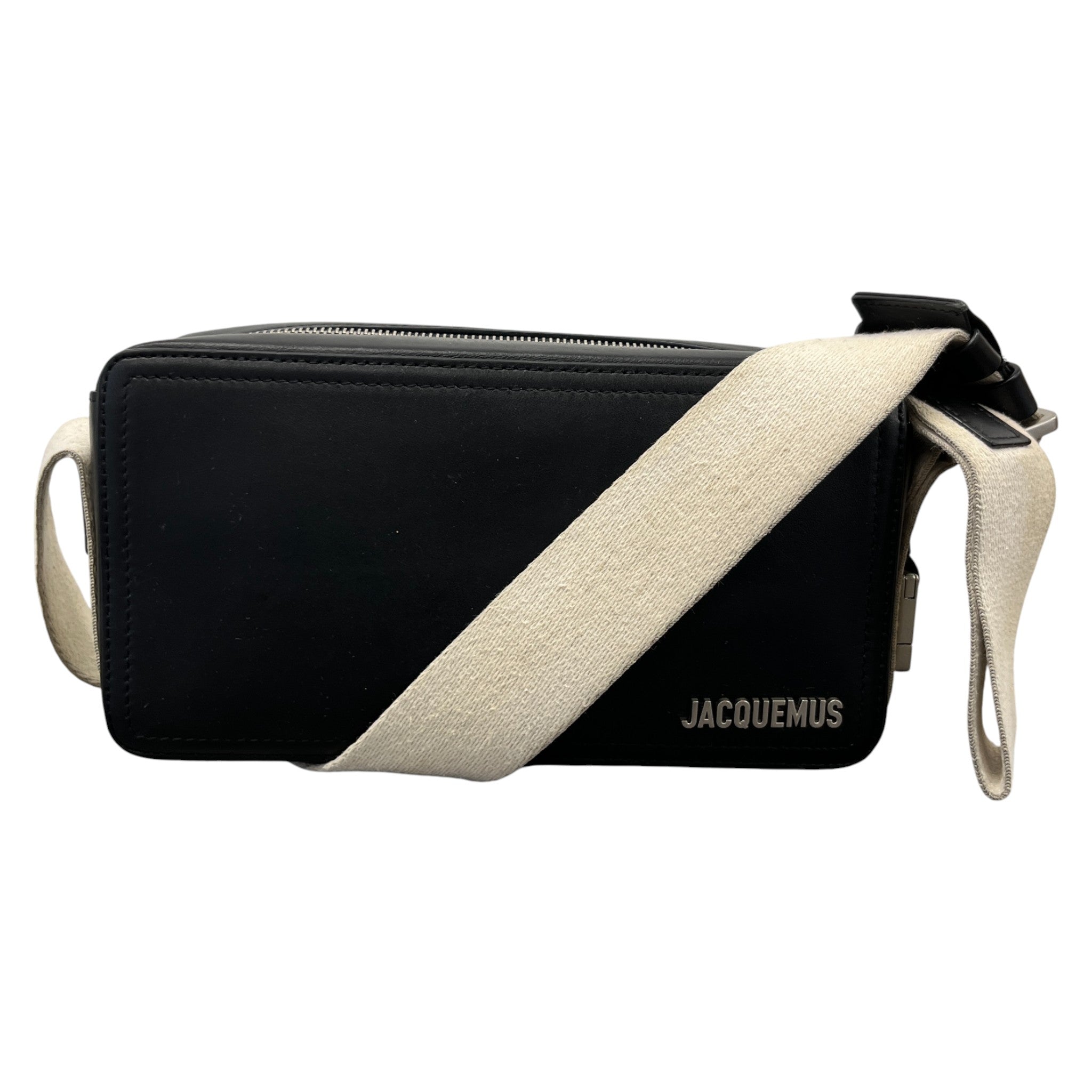Men's The Horizontal Cuerda Messenger Bag Black