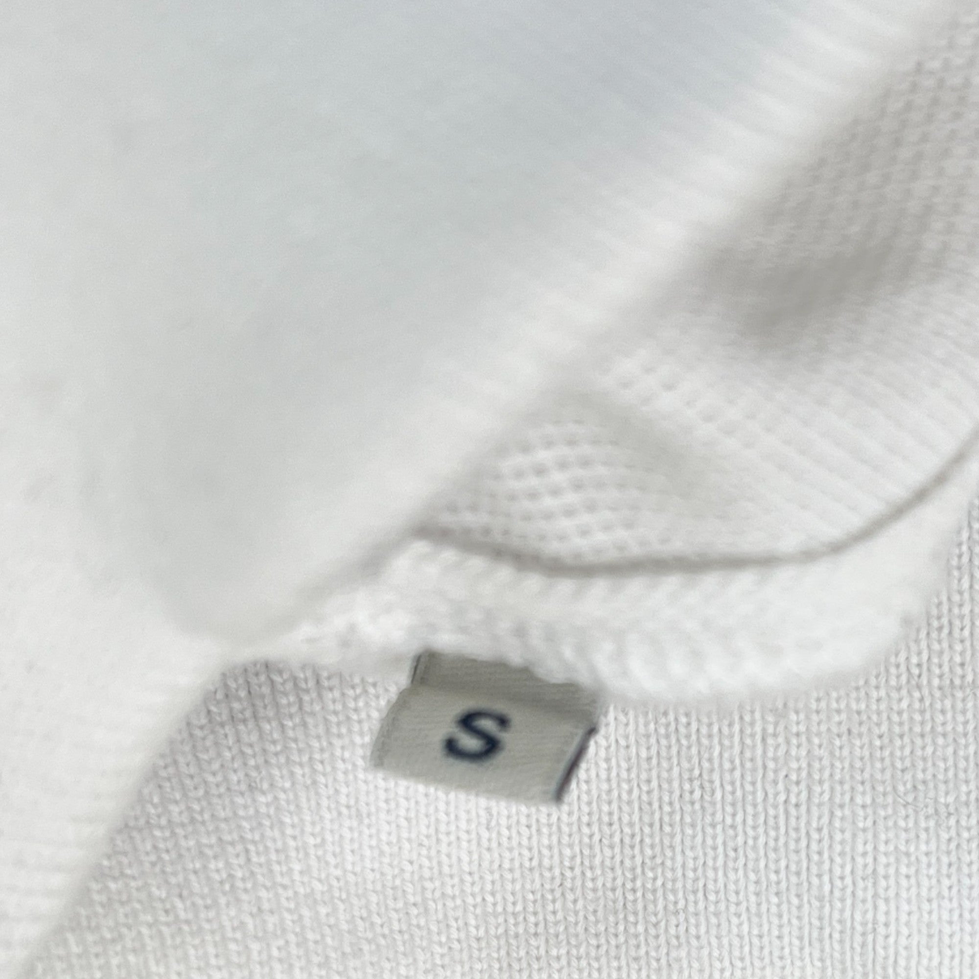 Men's Maglia Polo Shirt White Size S