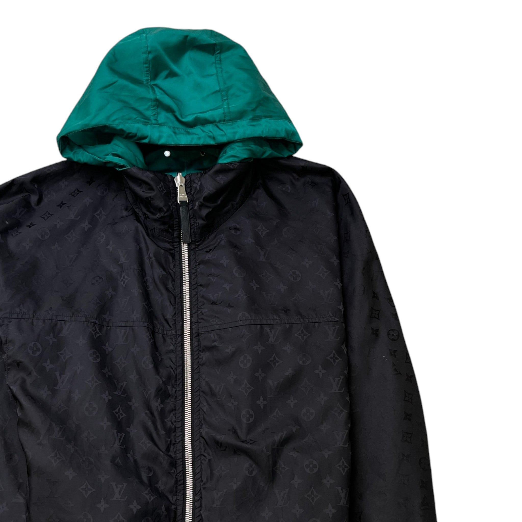 Men's Monogram Reversible Windbreaker Black Size IT 50 / L
