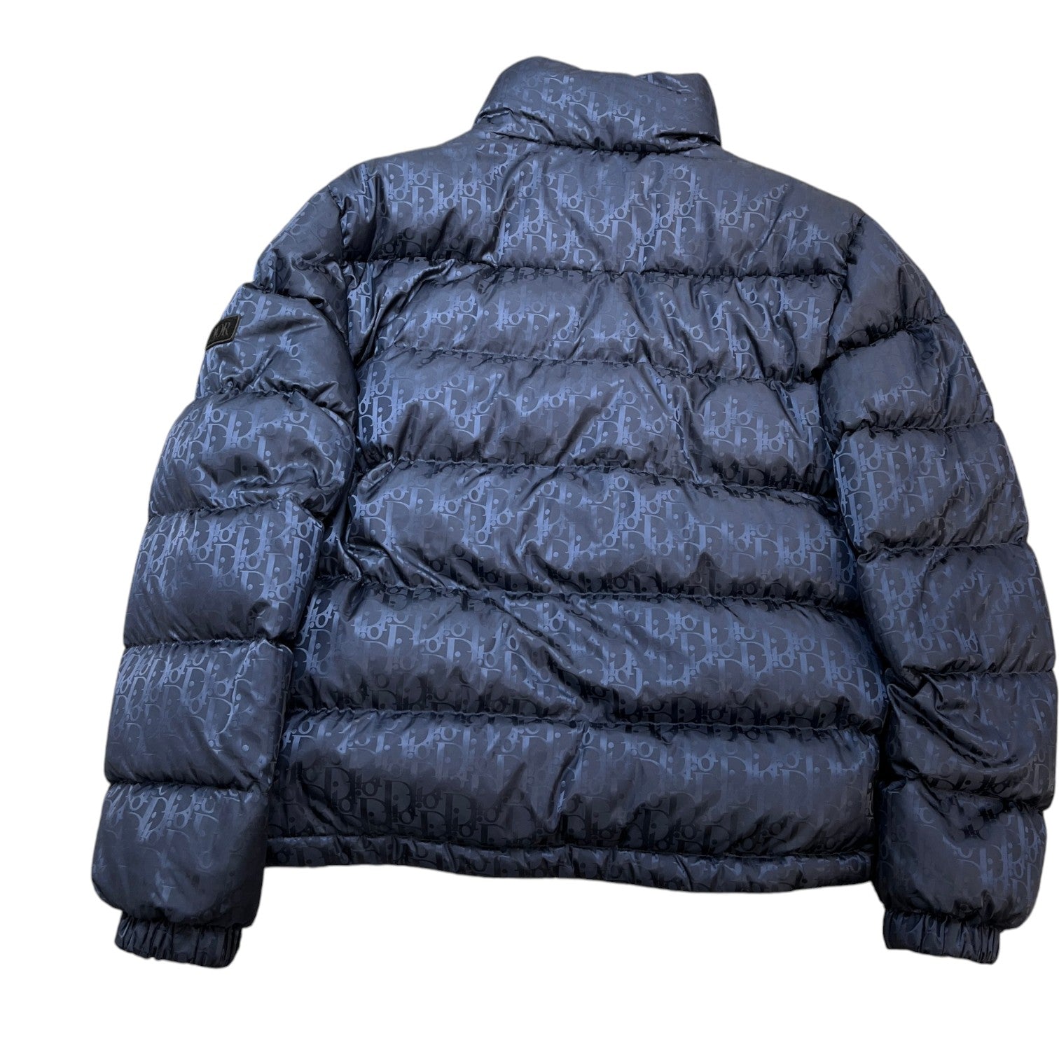 Men's Oblique Down Jacket Navy Size IT 54 / XXL