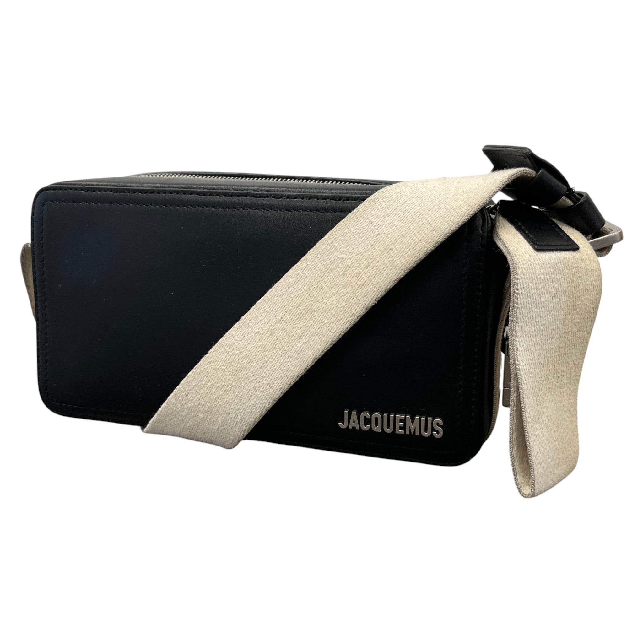 Men's The Horizontal Cuerda Messenger Bag Black
