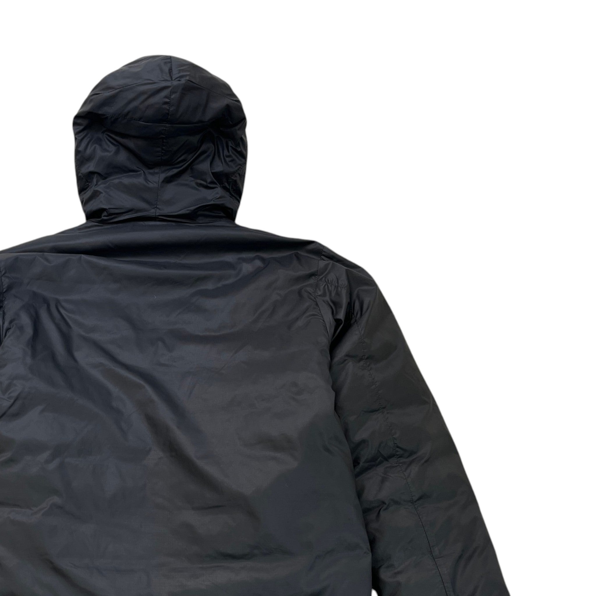 Men's Lodge Down Hoody Down Jacket Black Size S