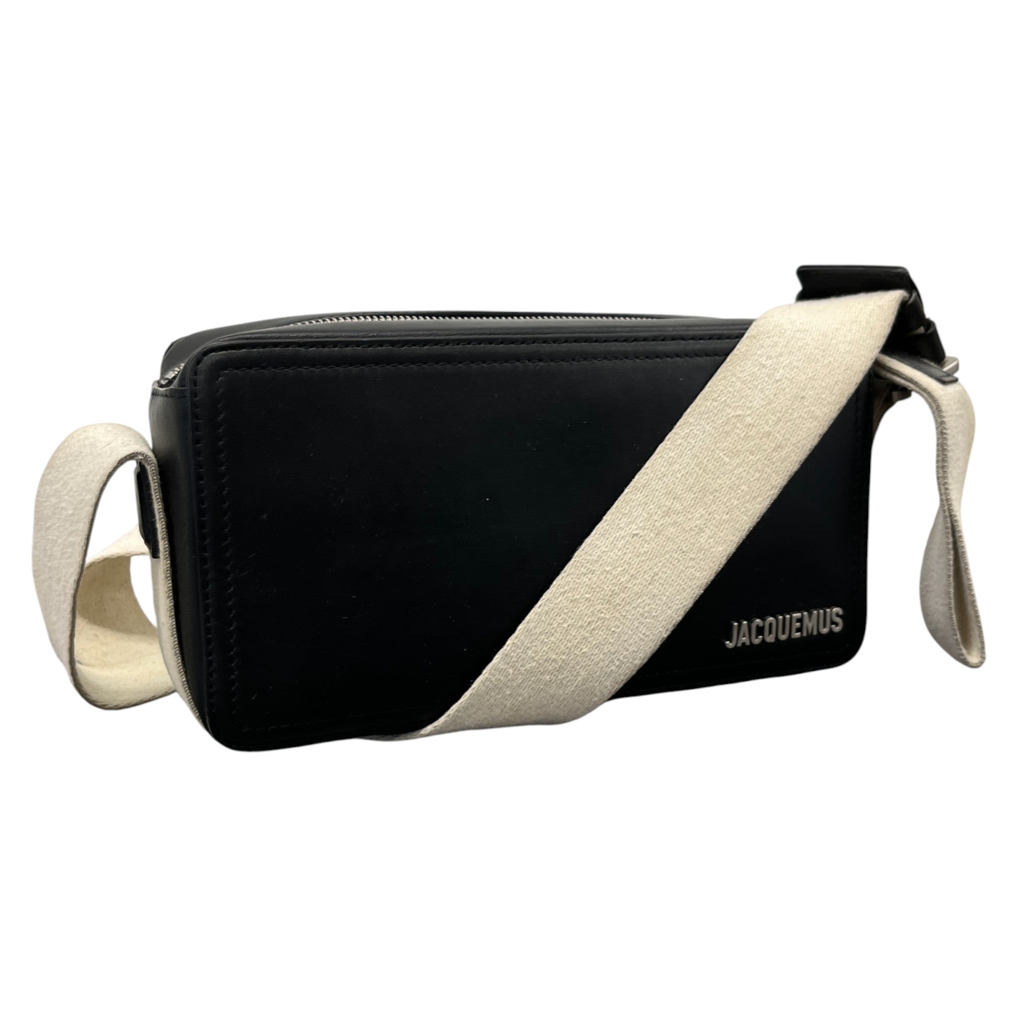 Men's The Horizontal Cuerda Messenger Bag Black