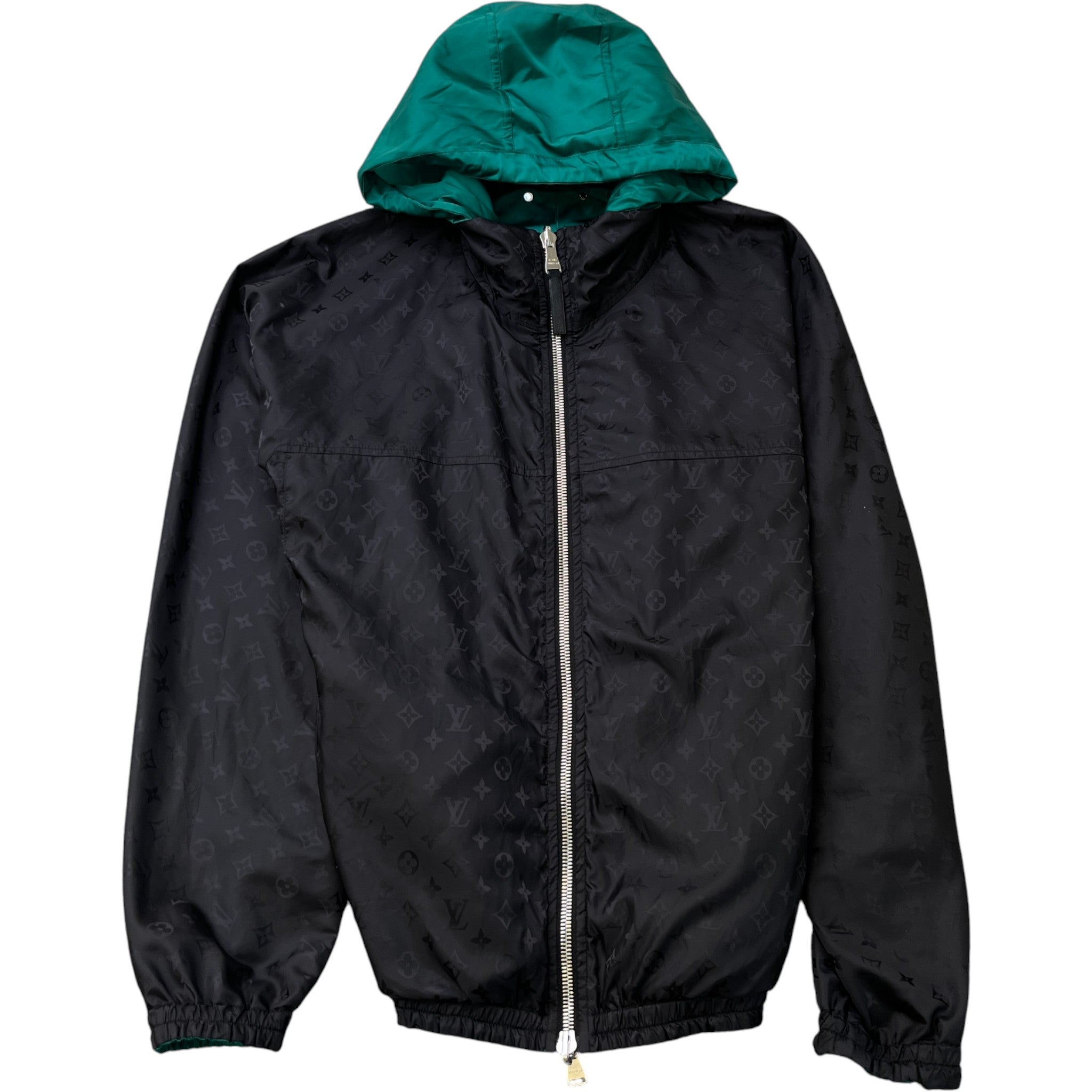 Men's Monogram Reversible Windbreaker Black Size IT 50 / L