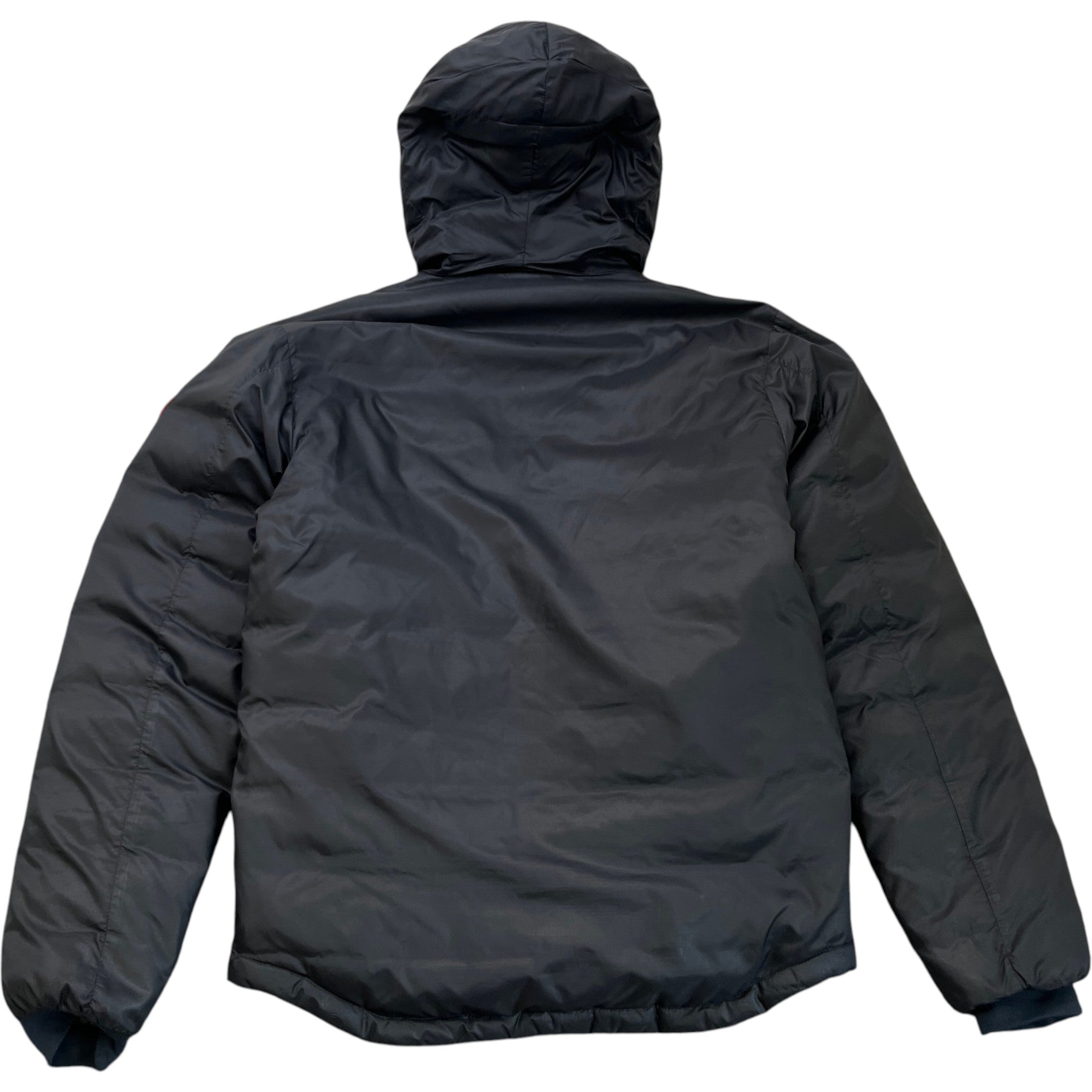 Men's Lodge Down Hoody Down Jacket Black Size S