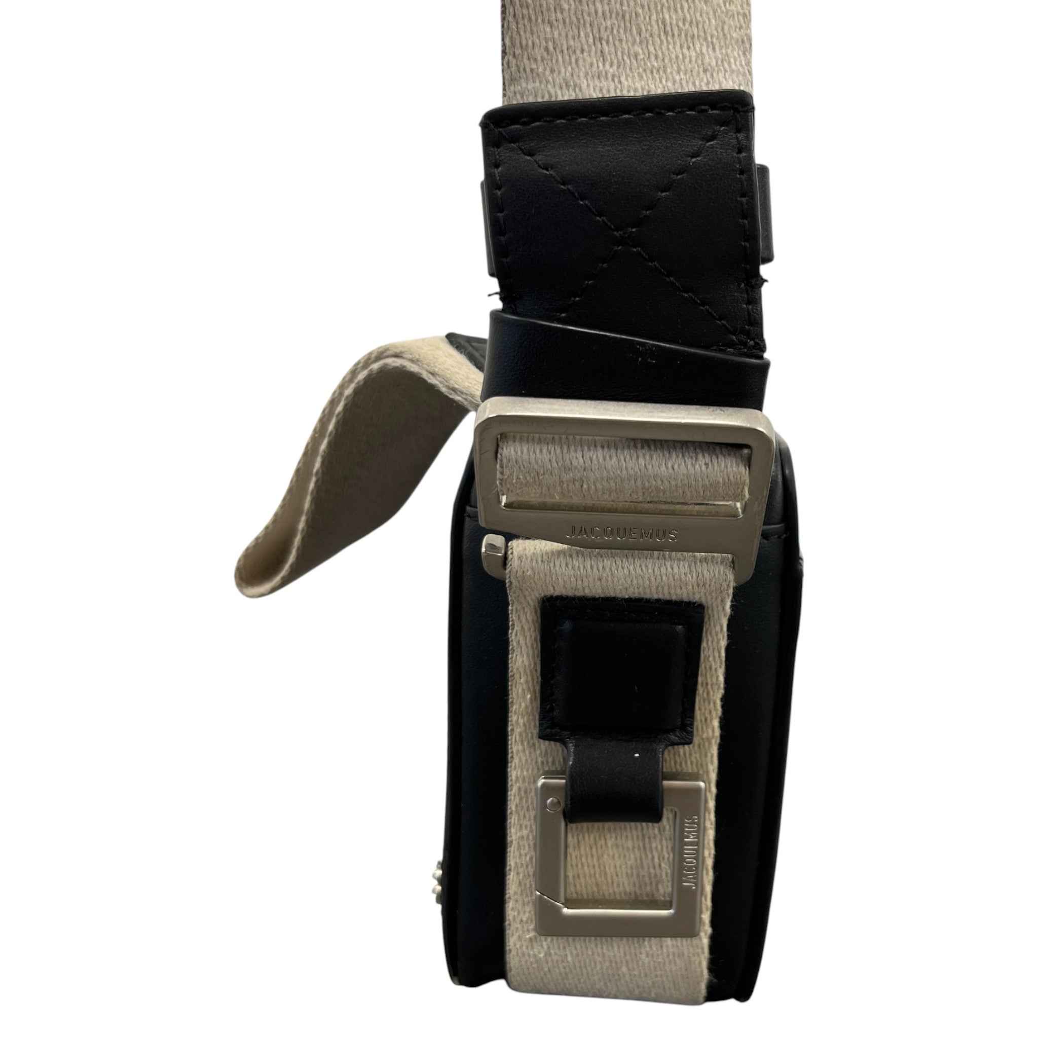 Men's The Horizontal Cuerda Messenger Bag Black