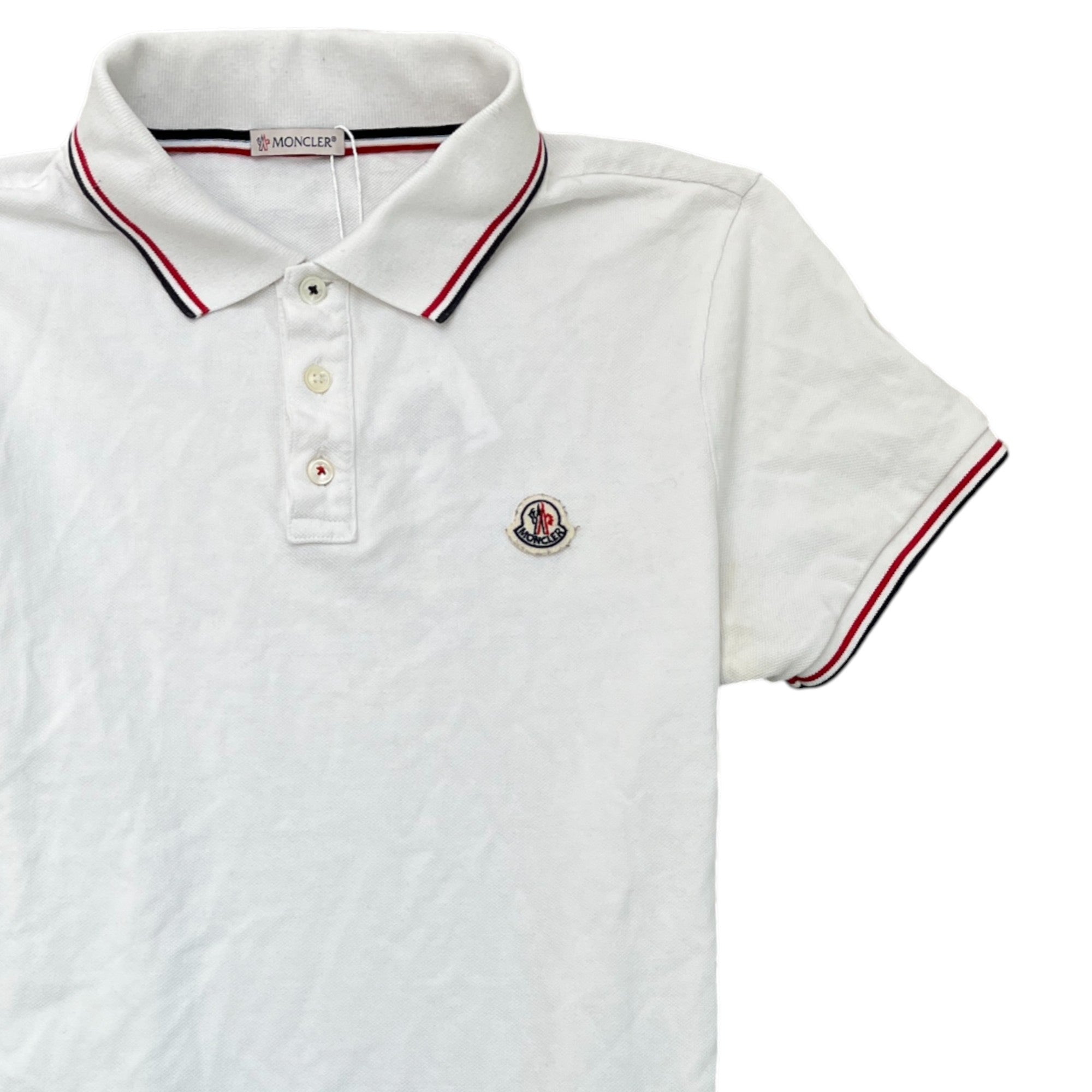 Men's Maglia Polo Shirt White Size S