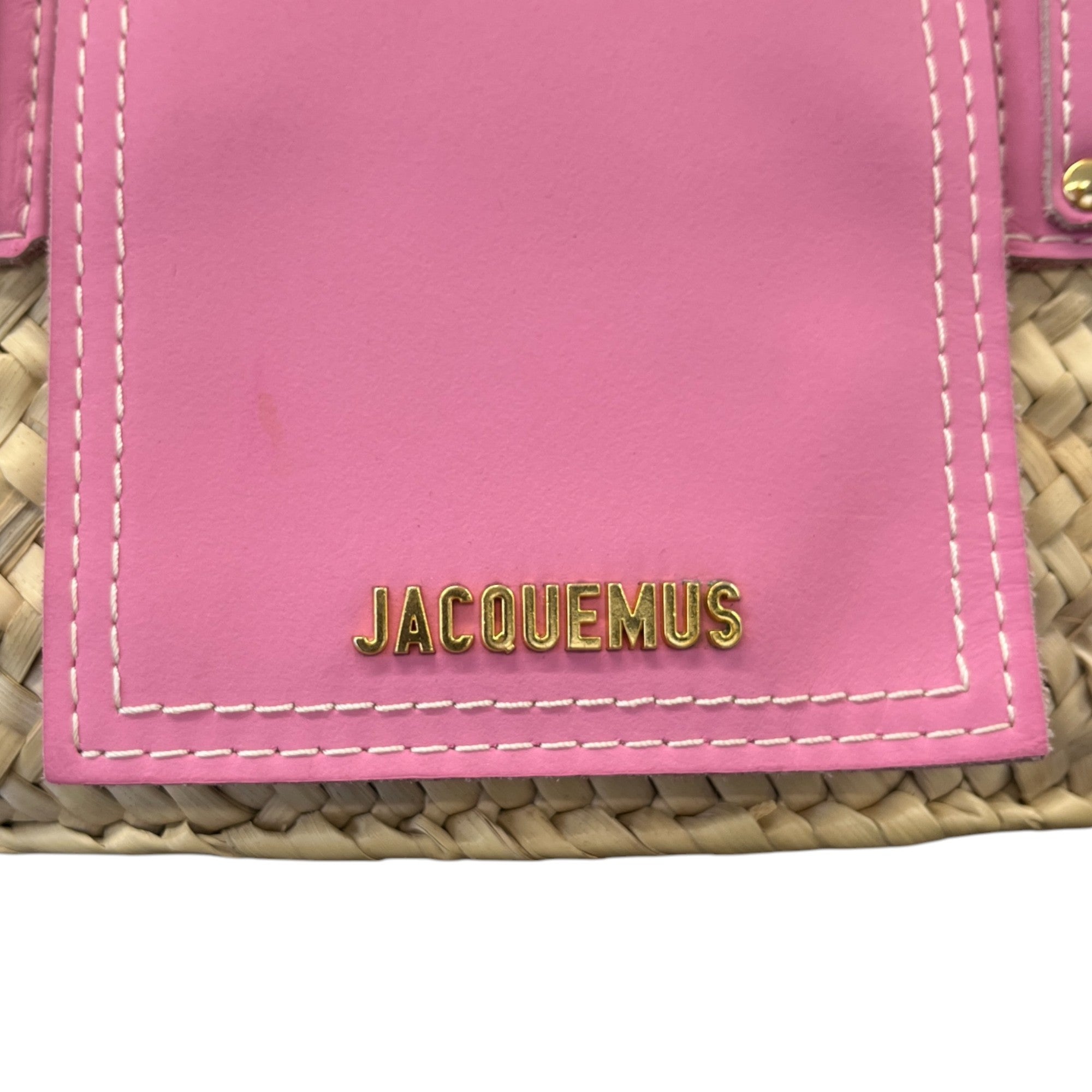 Women's Le Panier Soleil Petite Palm Bag Pink
