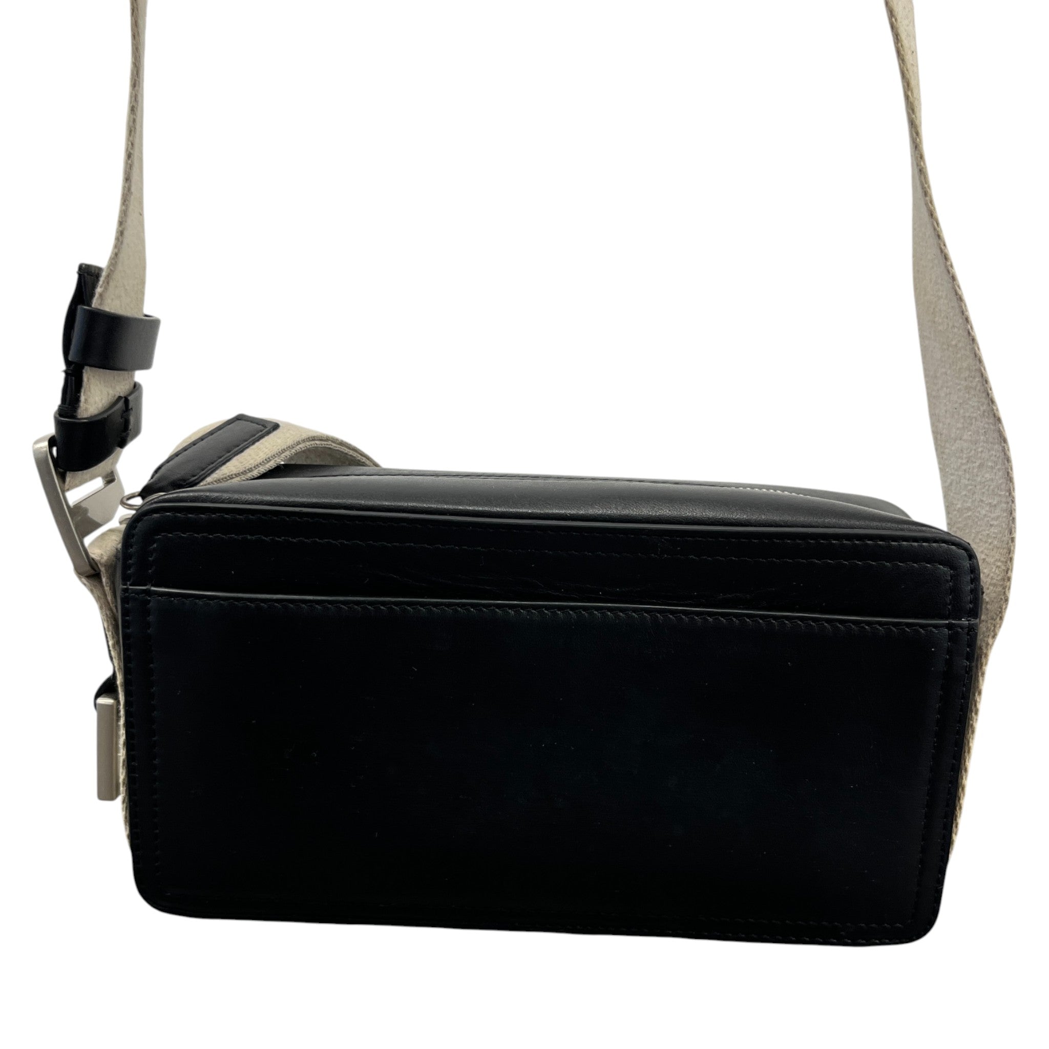 Men's The Horizontal Cuerda Messenger Bag Black