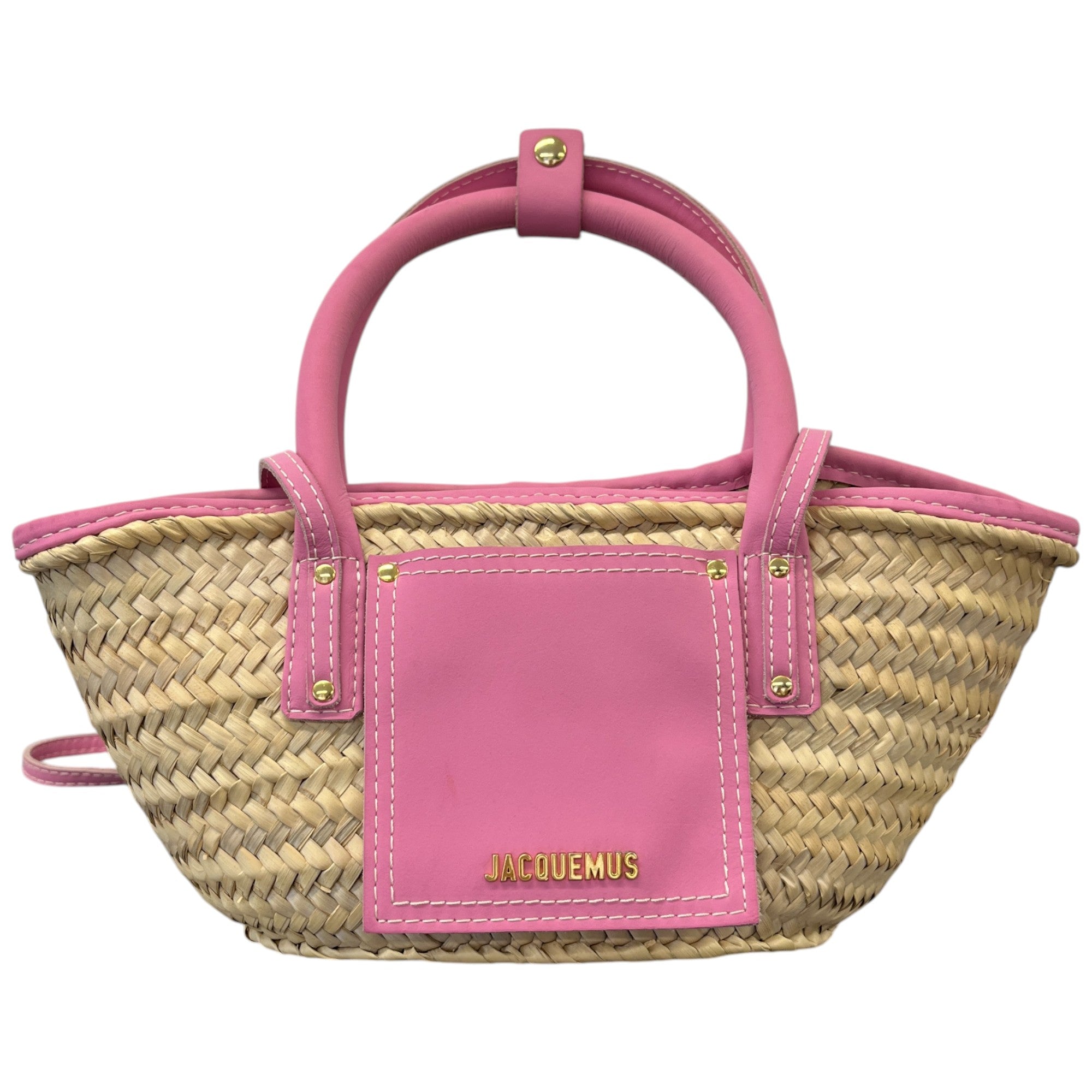 Women's Le Panier Soleil Petite Palm Bag Pink