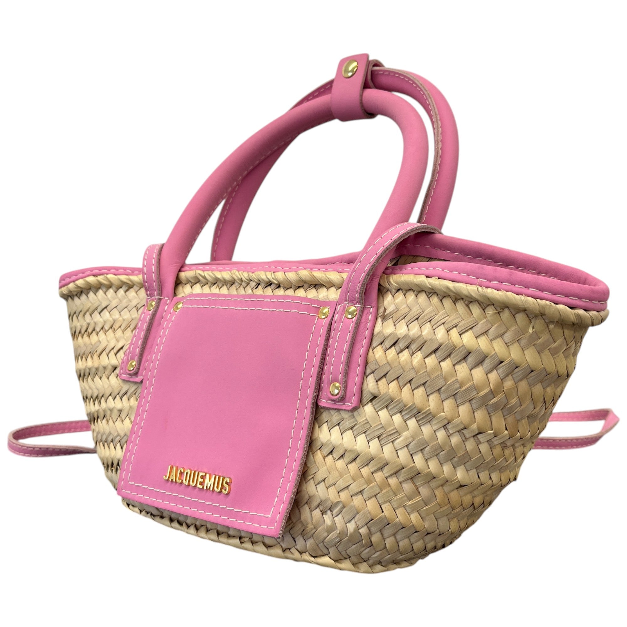 Women's Le Panier Soleil Petite Palm Bag Pink
