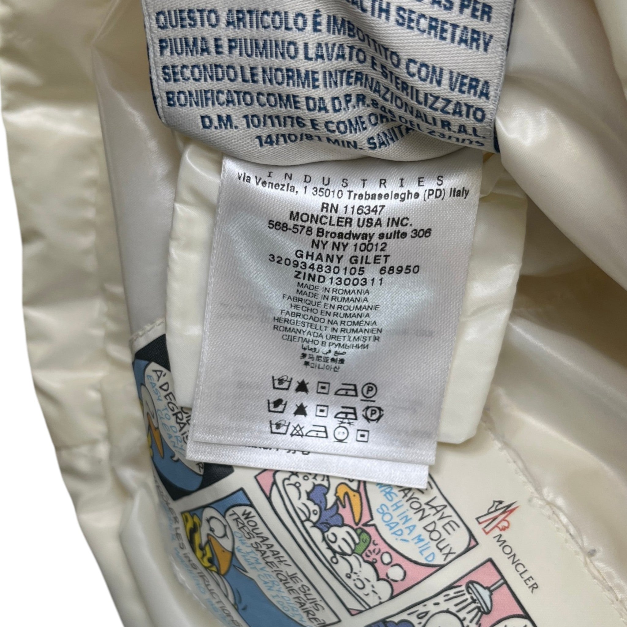 Women's Ghany Gilet White Size 1 / UK 10