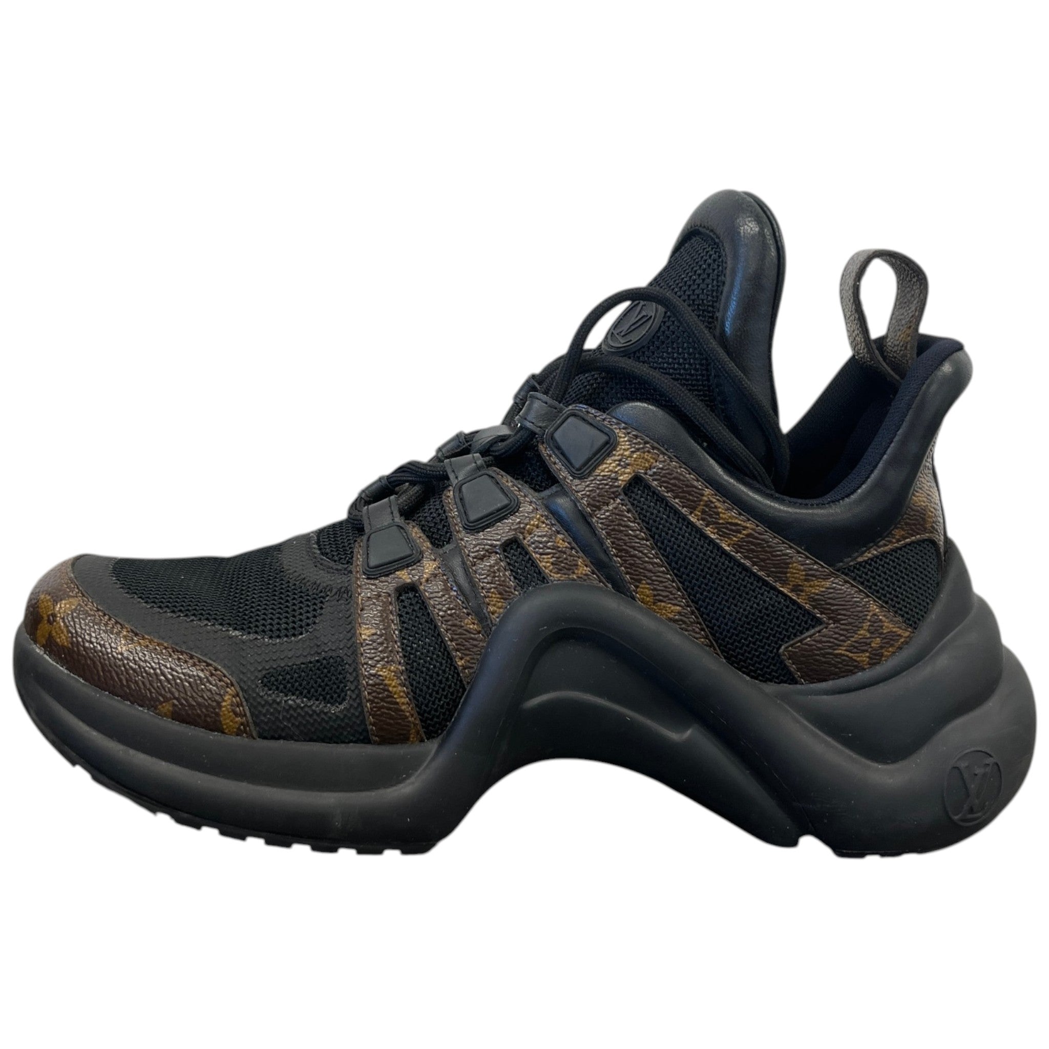 Women's Monogram Archlight Low Trainers Black Size EU 38.5 / UK 5.5