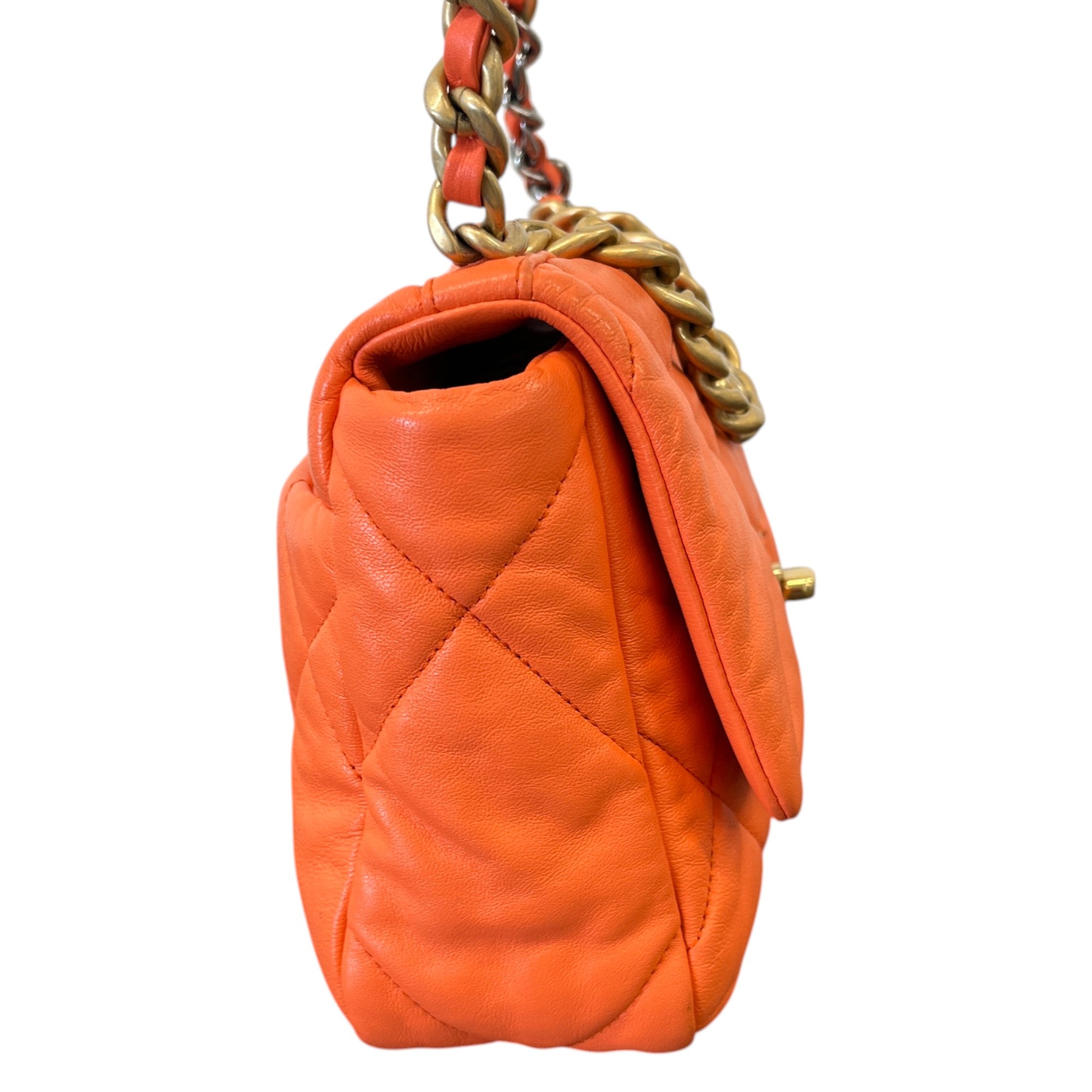 Women's 19 Quilted Bag Orange