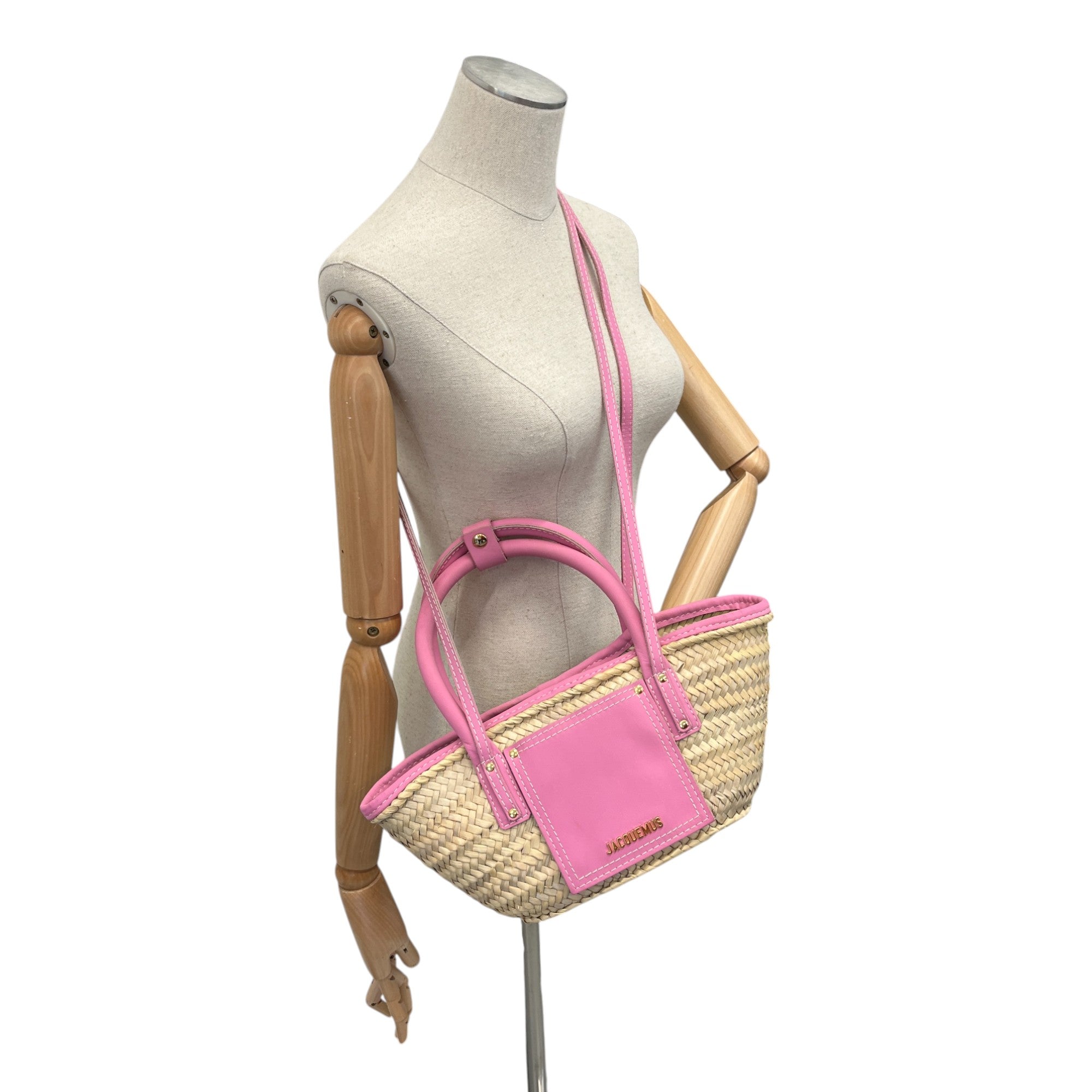 Women's Le Panier Soleil Petite Palm Bag Pink