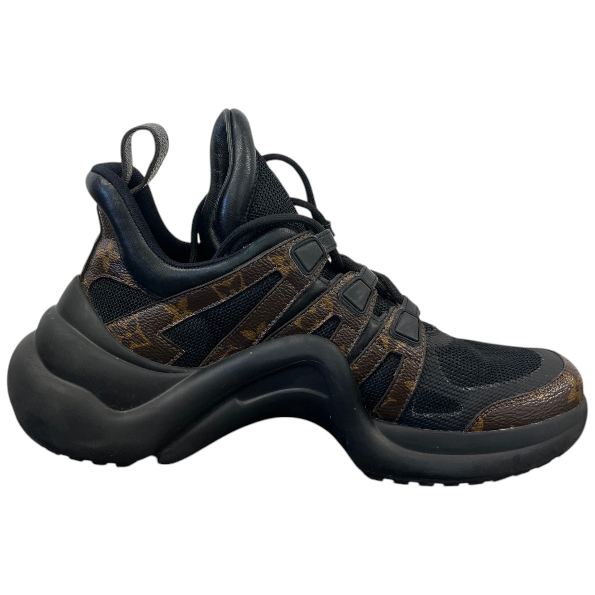 Women's Monogram Archlight Low Trainers Black Size EU 38.5 / UK 5.5
