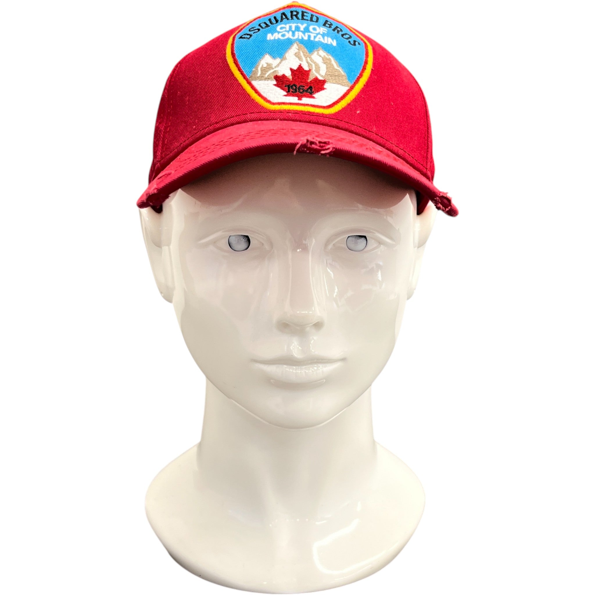 Men's City Of Mountain Hat Red