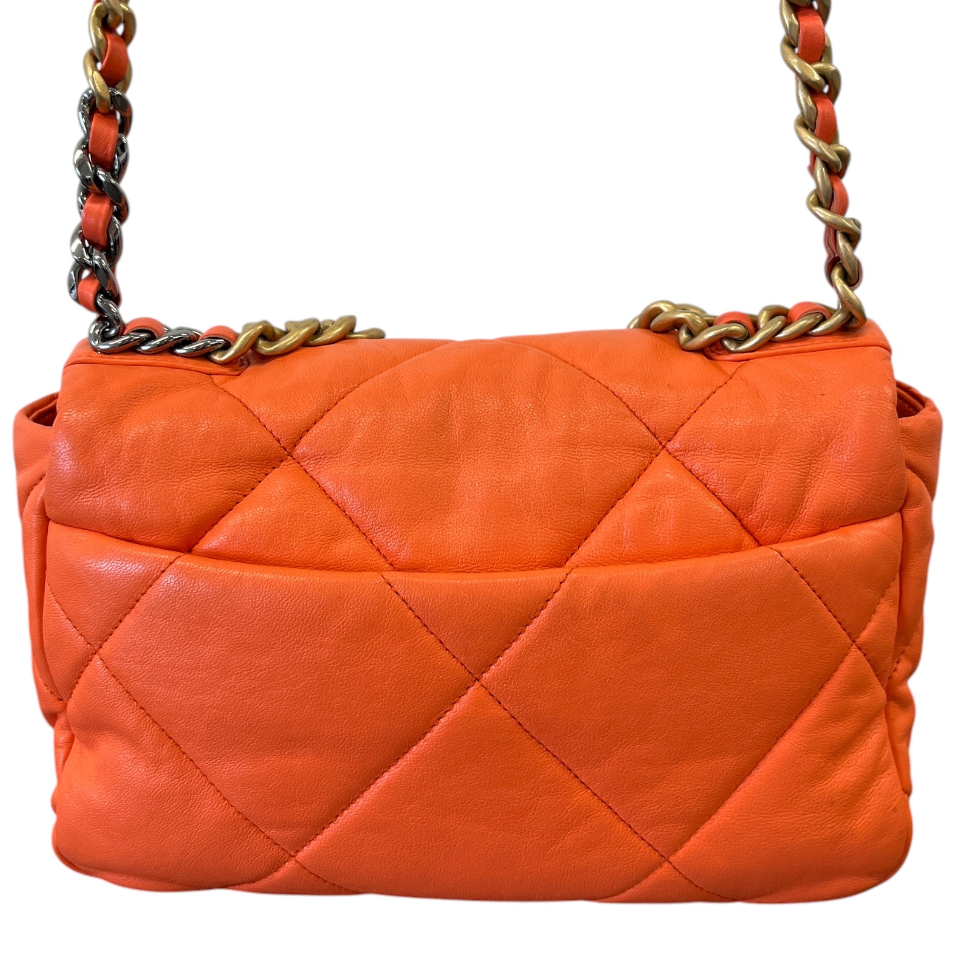 Women's 19 Quilted Bag Orange