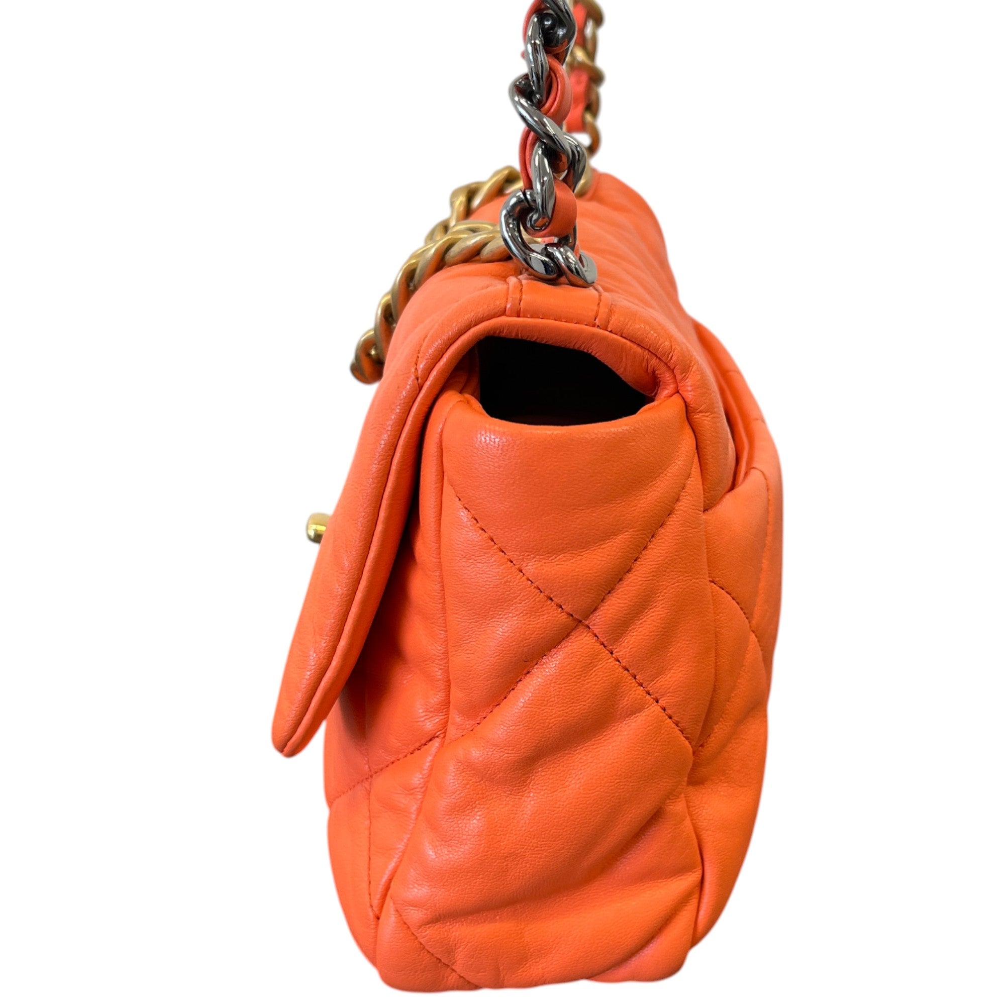 Women's 19 Quilted Bag Orange