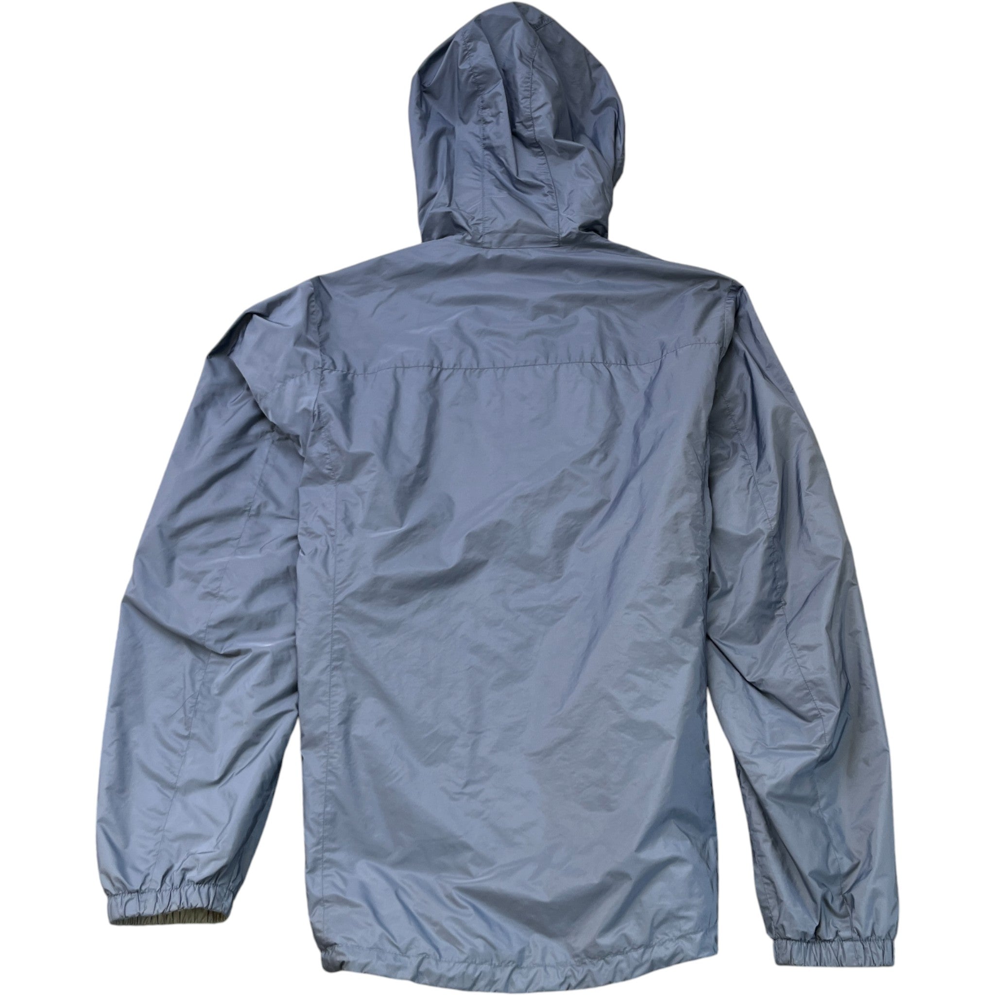 Men's Reversible Plaque Logo Windbreaker Blue Size IT 52 / XL